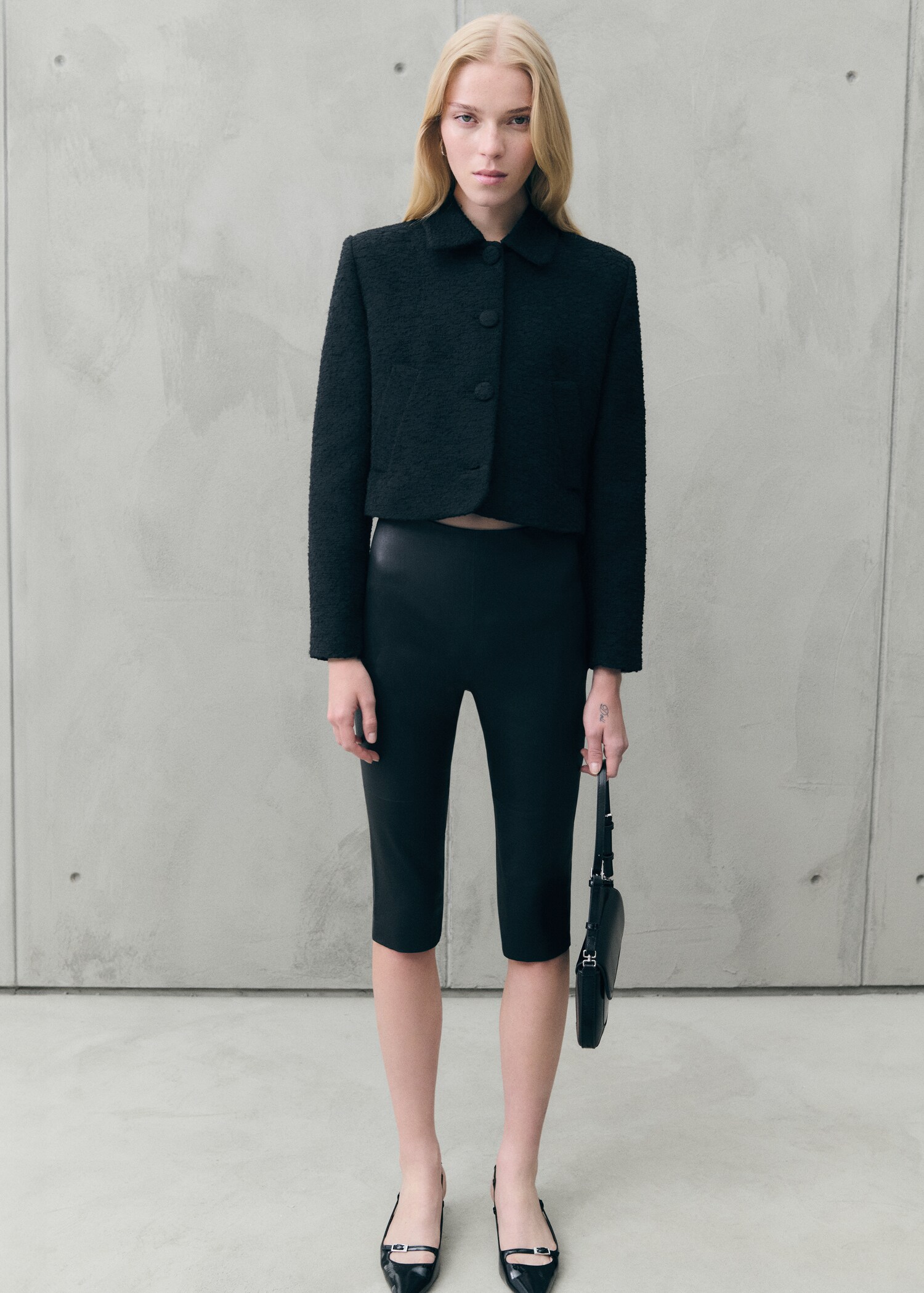 Tweedjacke in Cropped-Länge - Detail des Artikels 7