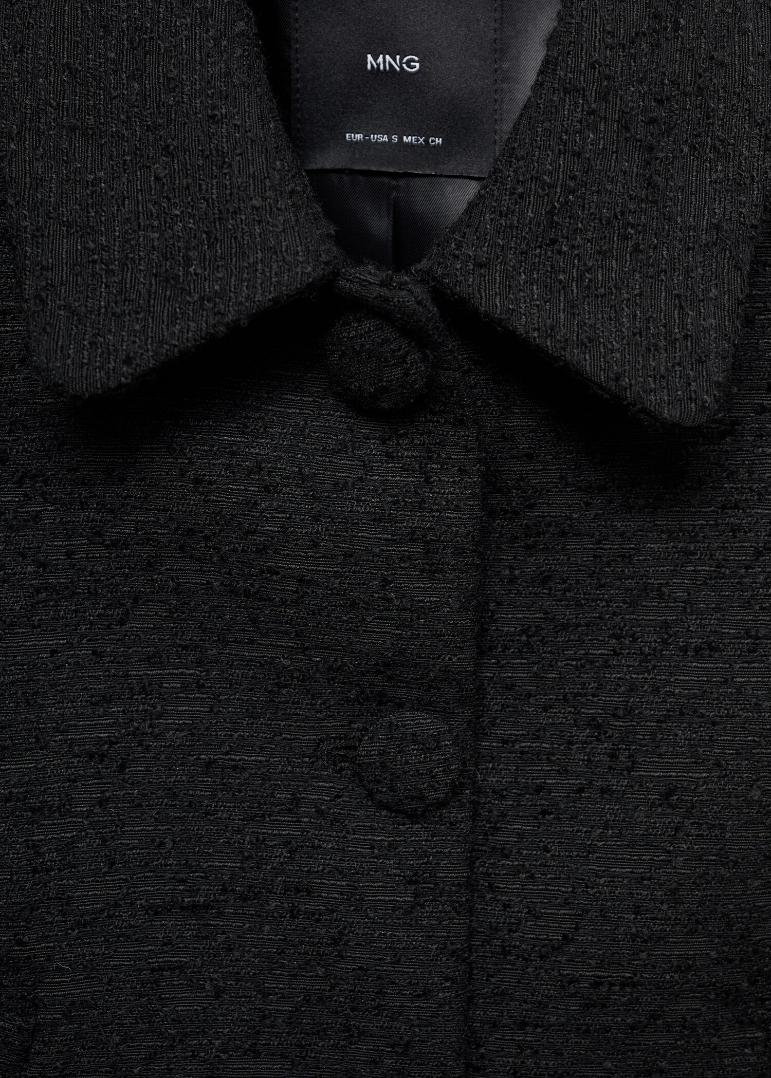 Tweedjacke in Cropped-Länge - Detail des Artikels 8