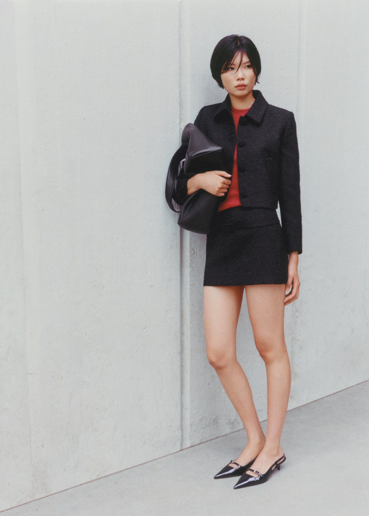 Tweedjacke in Cropped-Länge - Detail des Artikels 9
