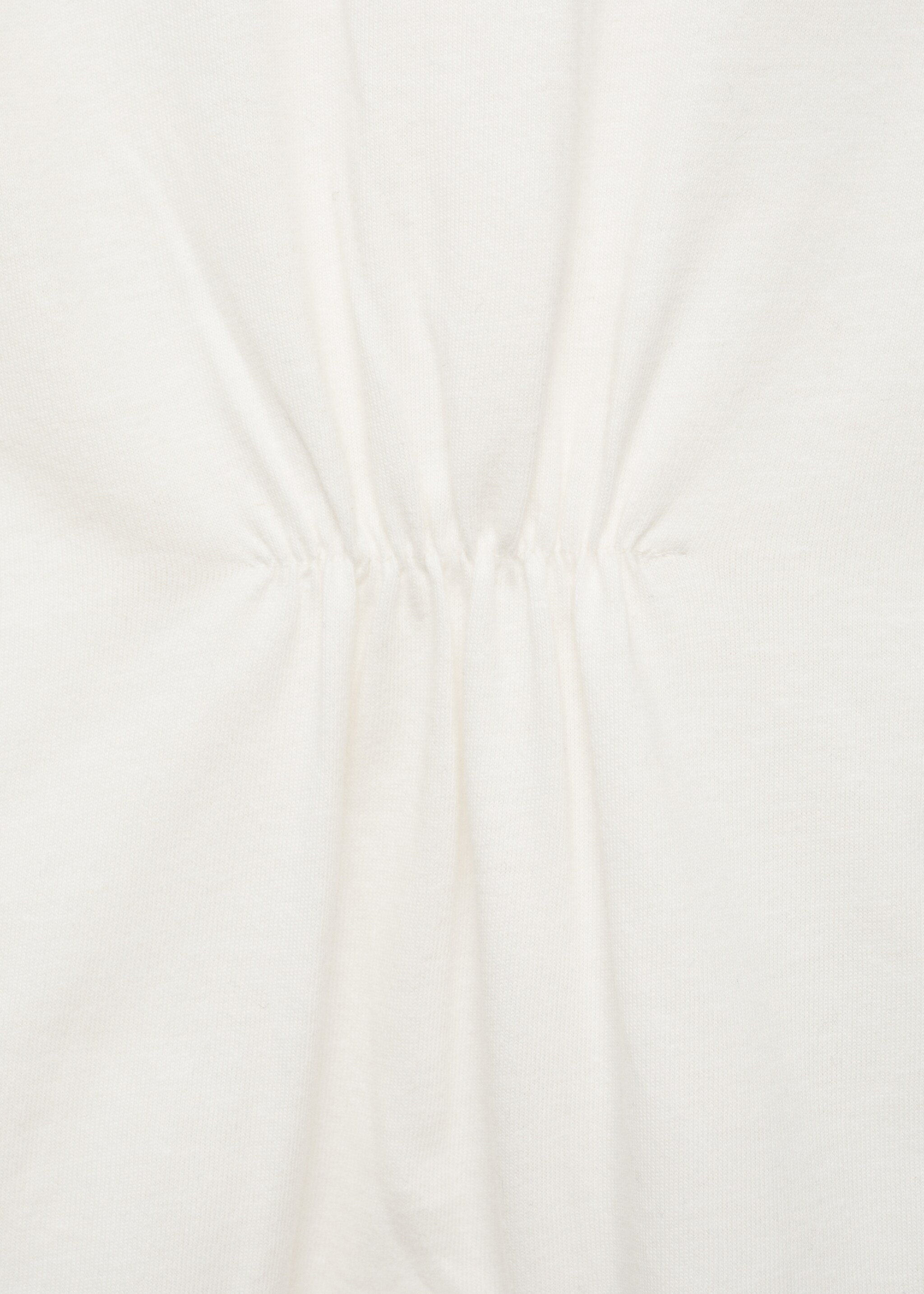 Babydoll-neck bodysuit pyjamas - Details of the article 0