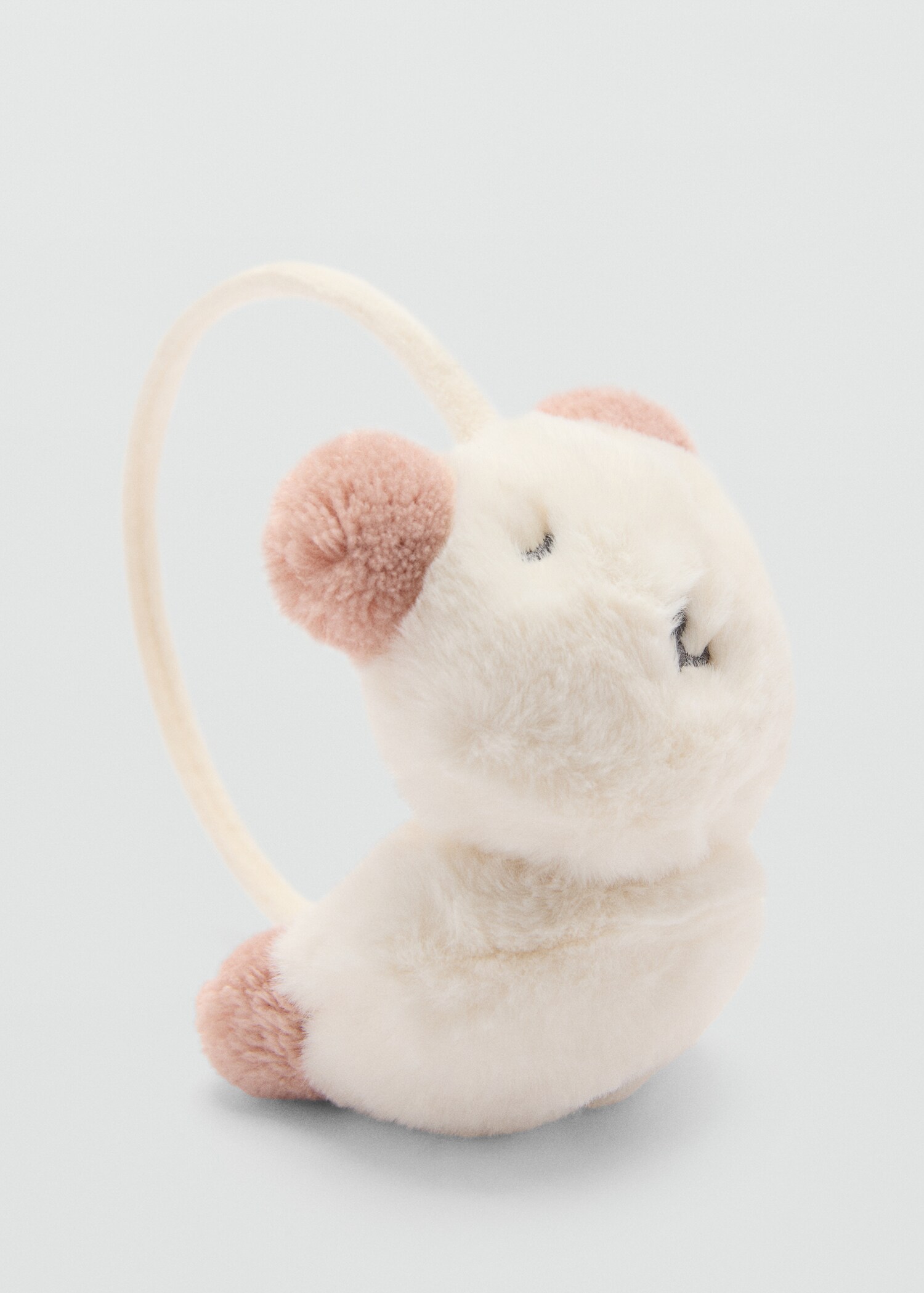 Cat fur-effect earmuffs - Medium plane
