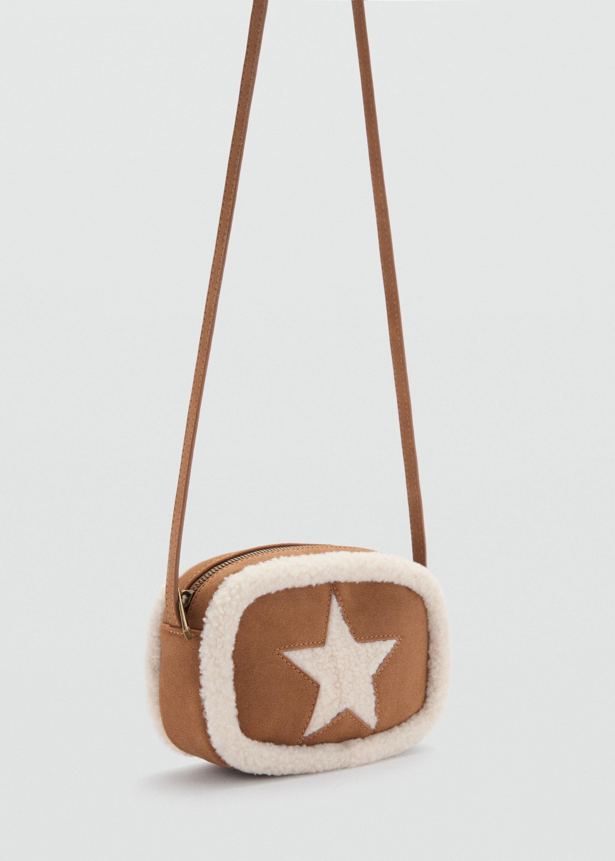 Shearling star bag - Medium plane
