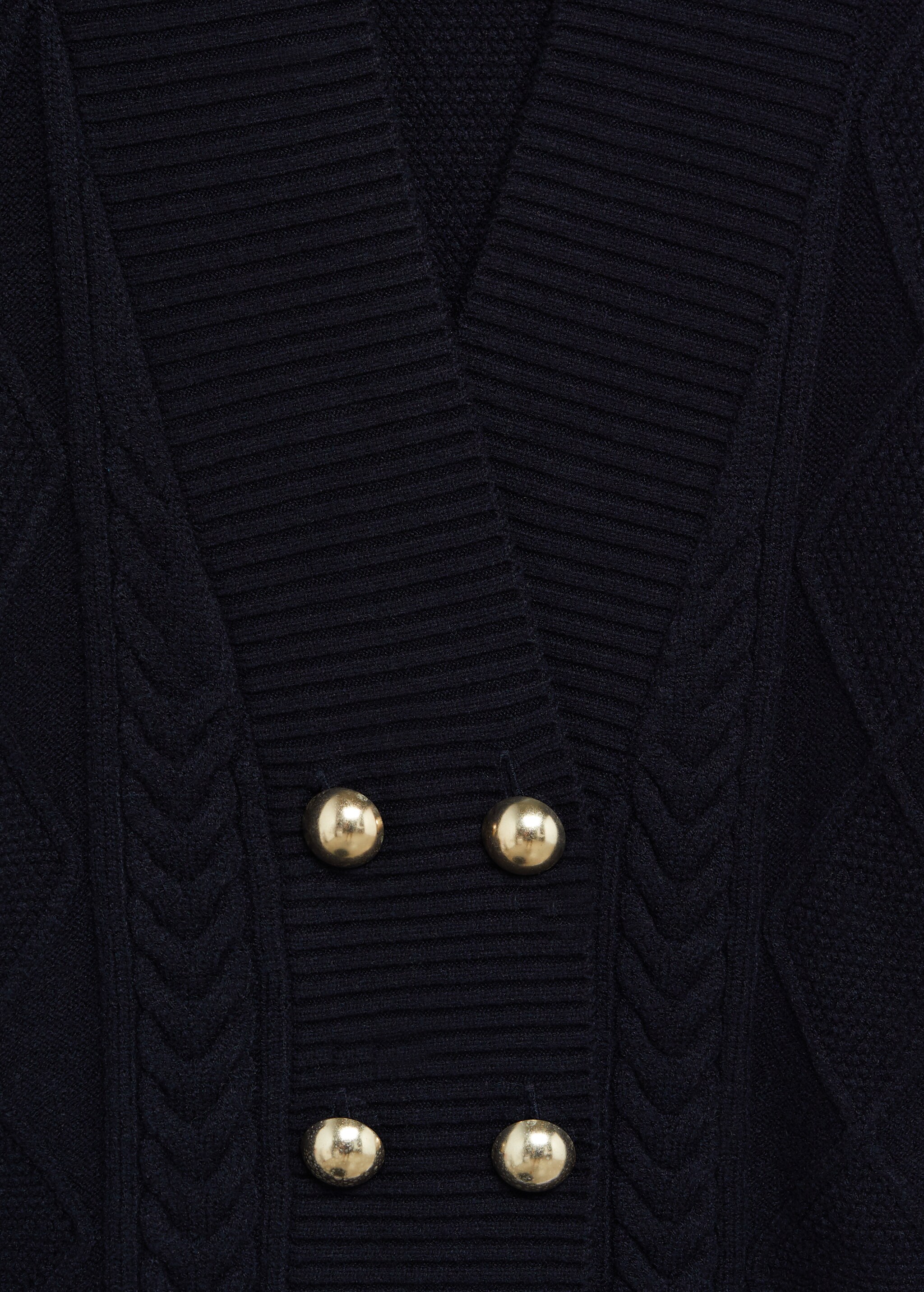 Strickjacke mit Knöpfen - Detail des Artikels 8