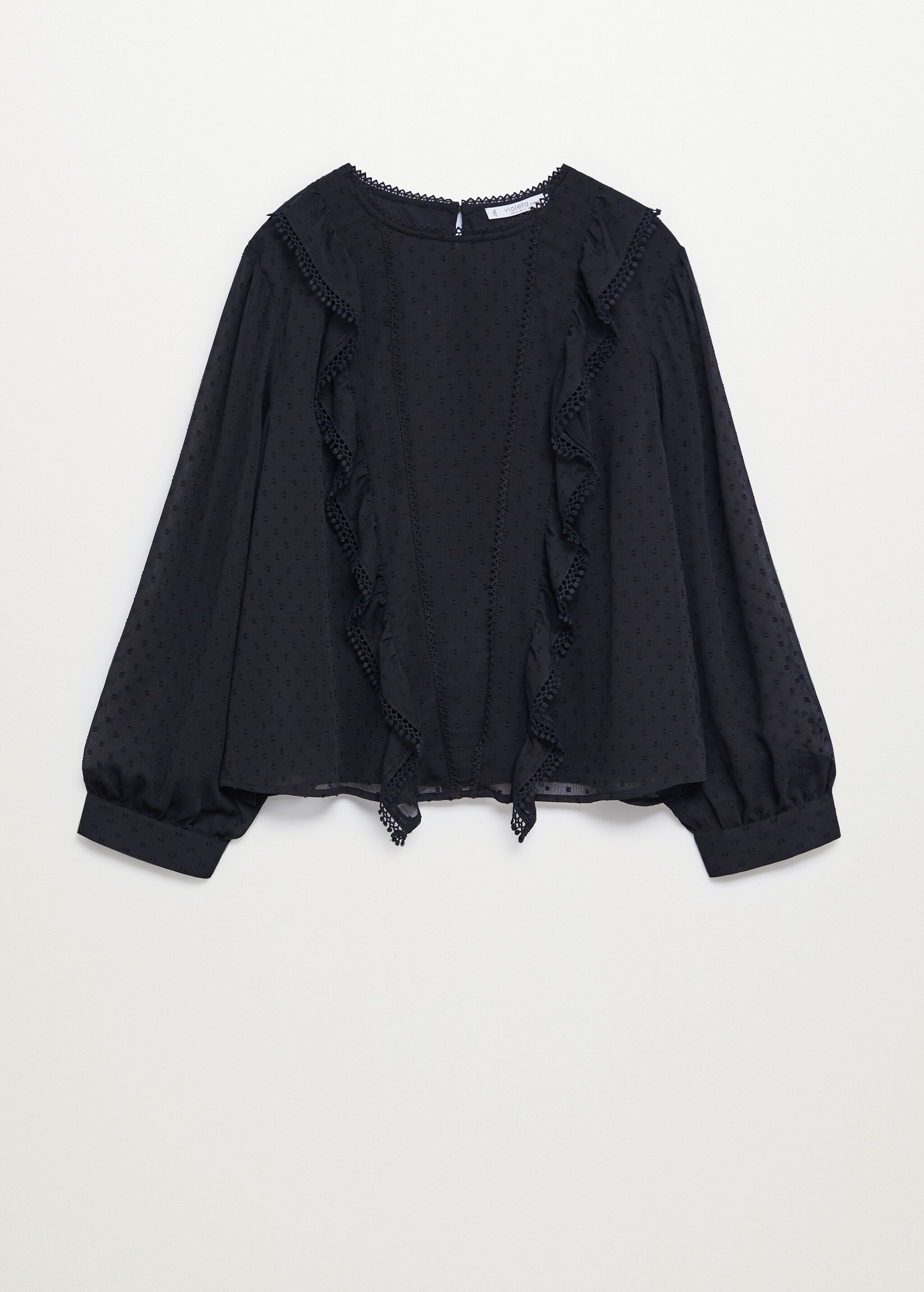 Blusa plumeti volantes - Artículo sin modelo