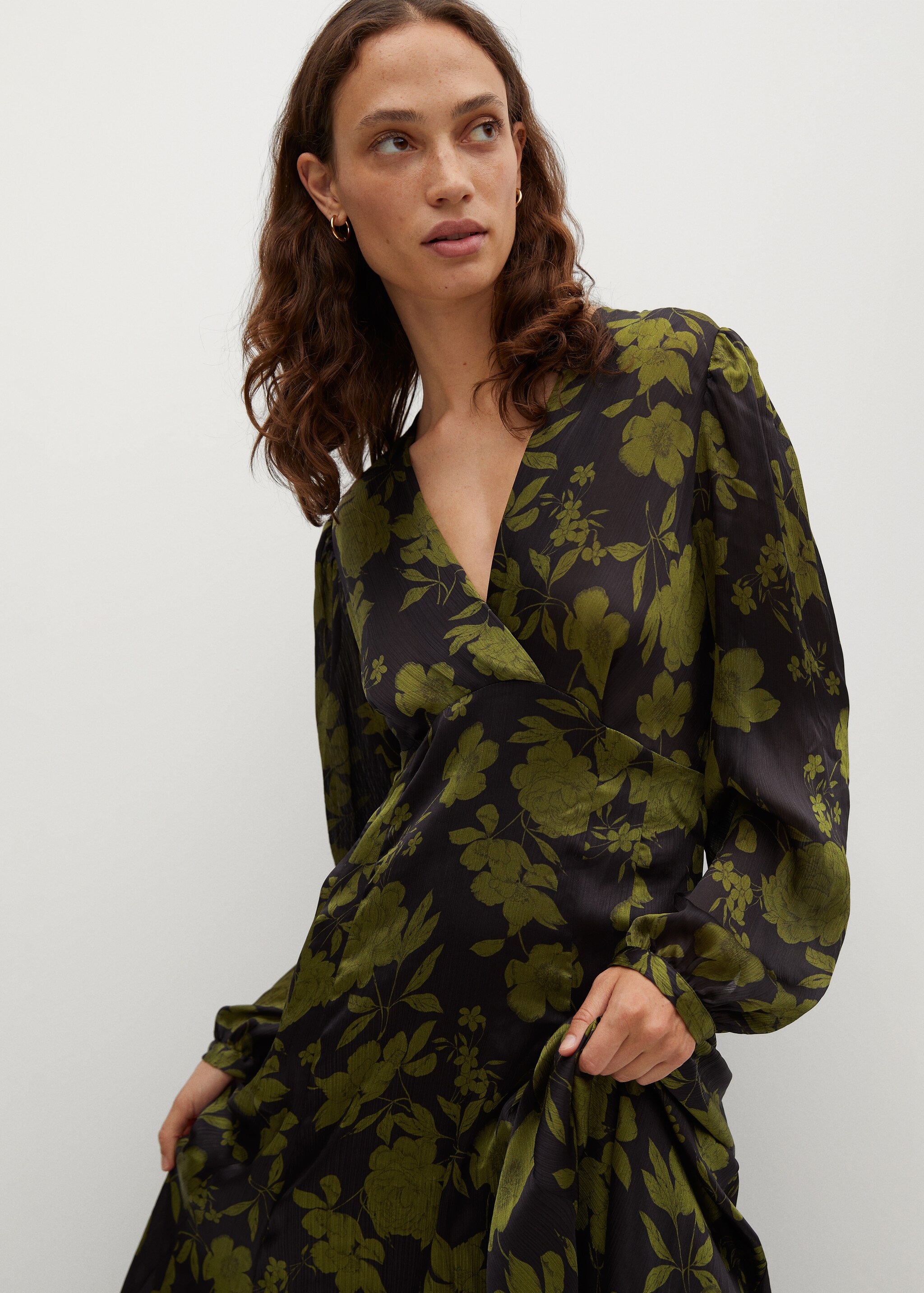 Vestido estampado floral - Detalle del artículo 1