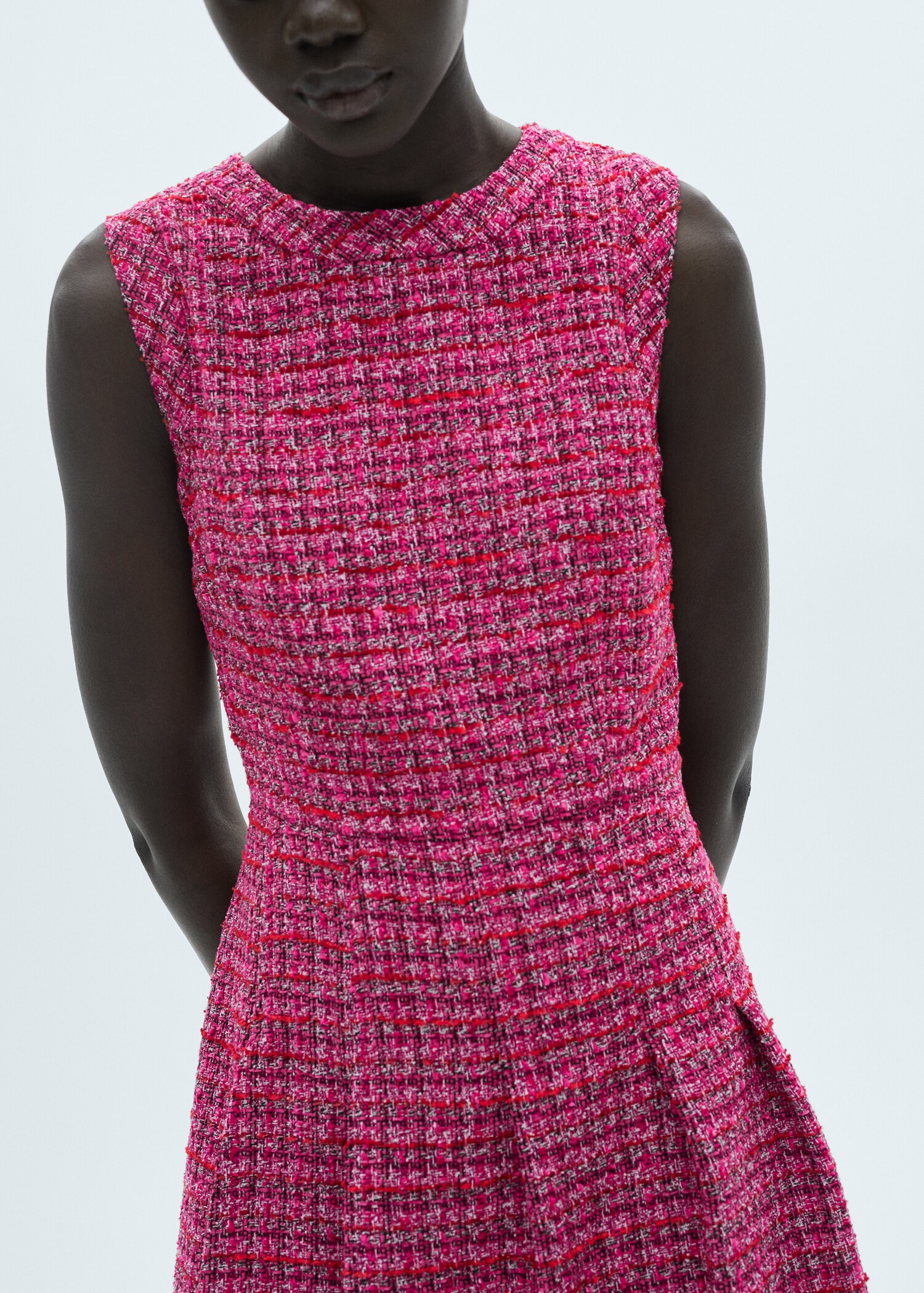 Robe évasée tweed - Détail de l'article 6