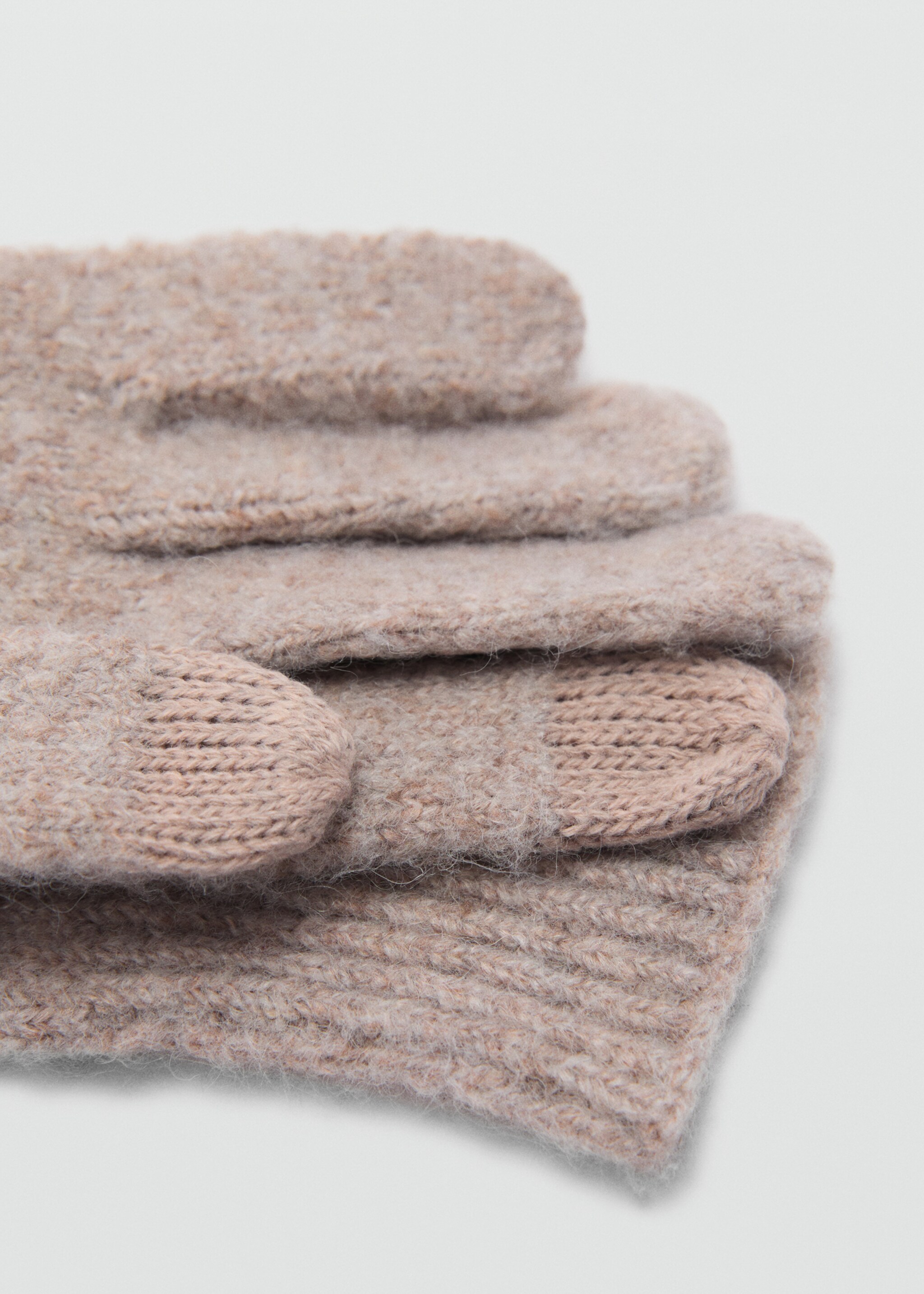 Knit gloves - Medium plane
