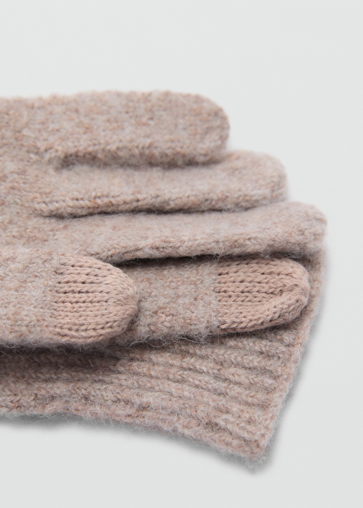 Gants en maille - Plan moyen
