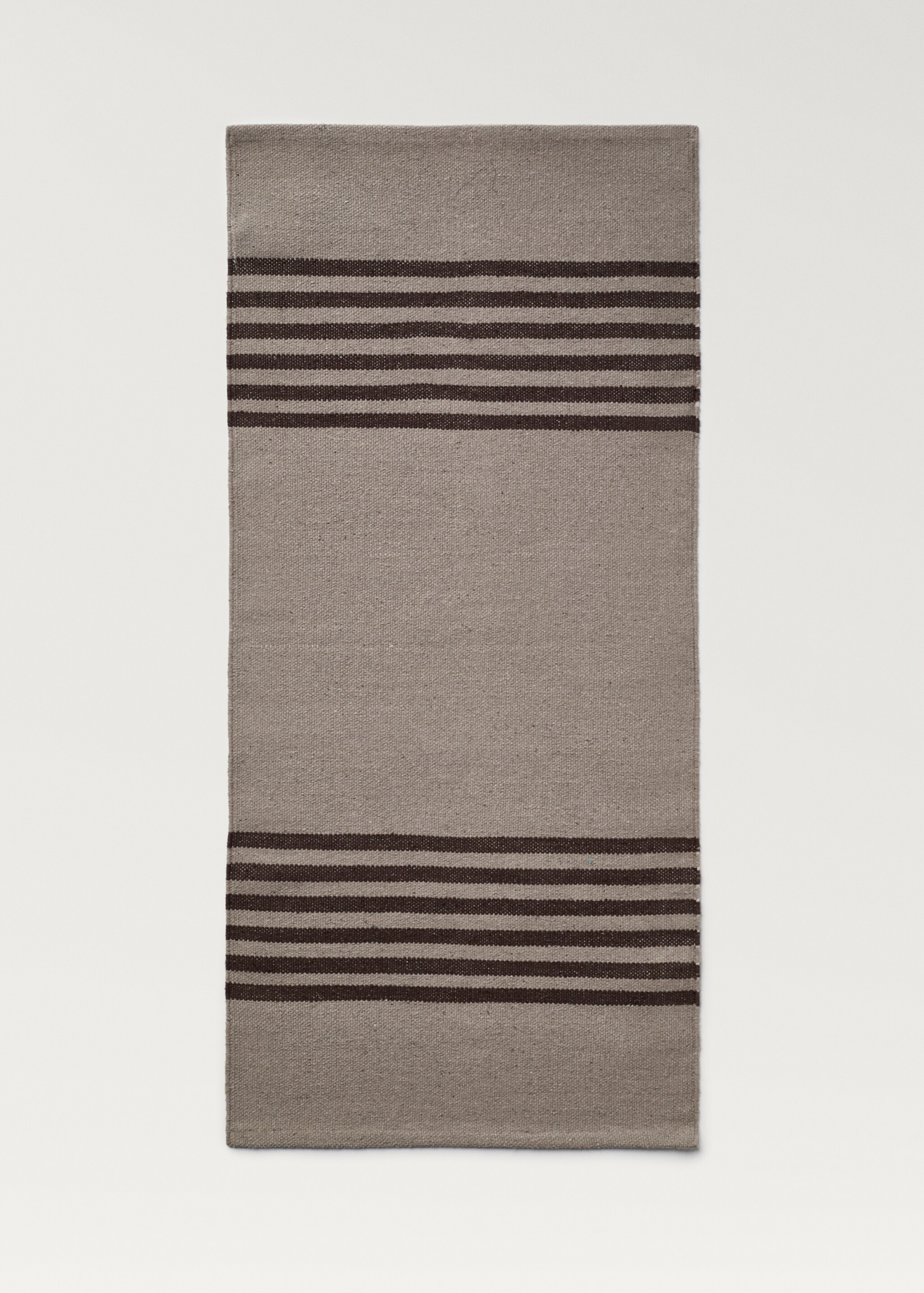 Stone Thread Rug 60x120cm - Article without model, Light/Pastel Brown. Ref: 77057651-00.