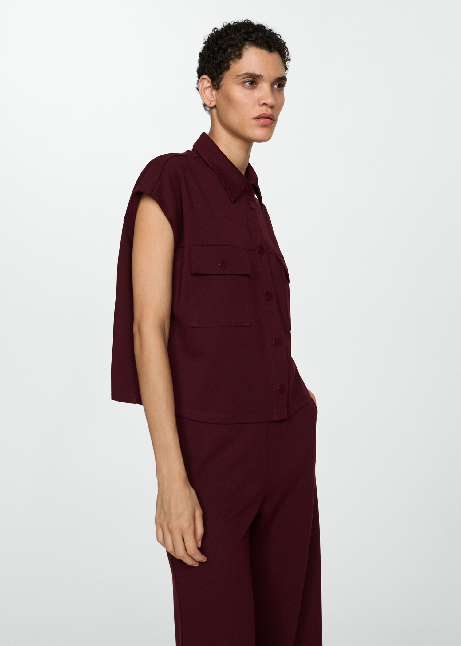 Knitted culotte trousers - Details of the article 1