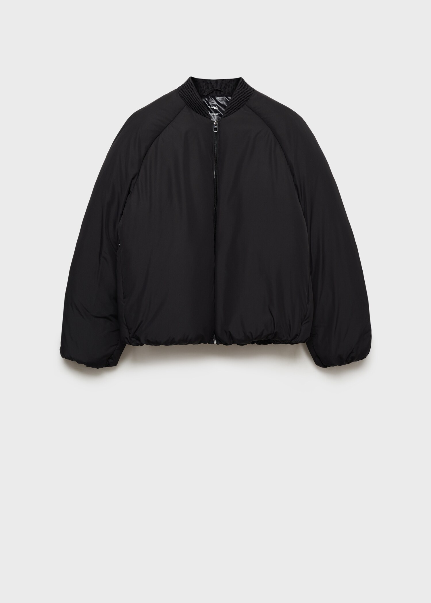Bomber jacket with zip - Article without model