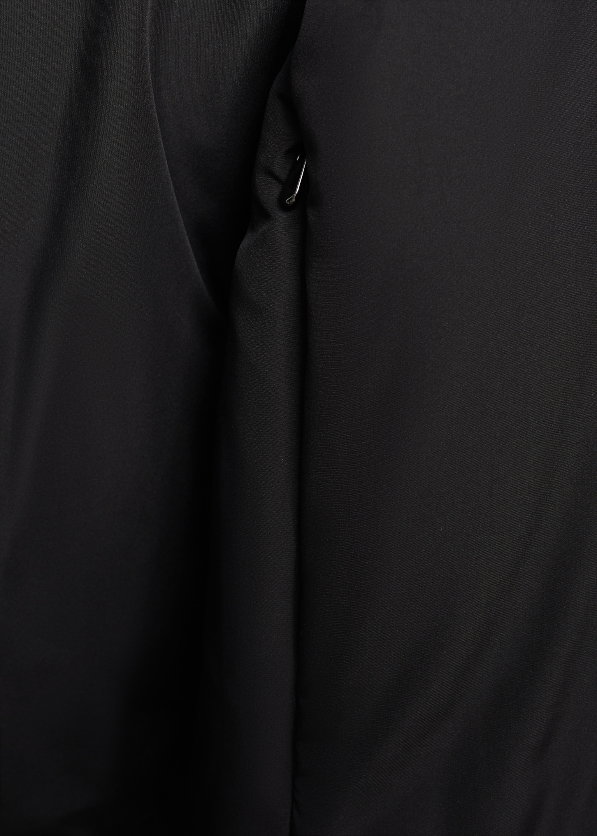 Bomber jacket with zip - Details of the article 0, Black. Ref: 77057663-00.