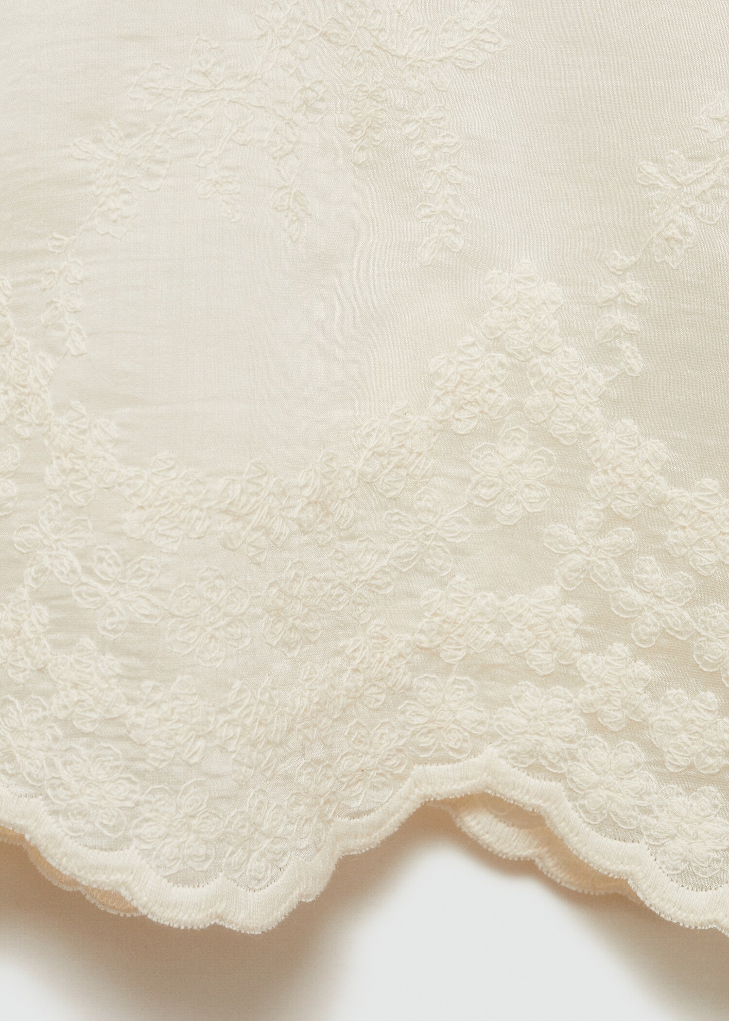 Embroidered lyocell shirt - Details of the article 0