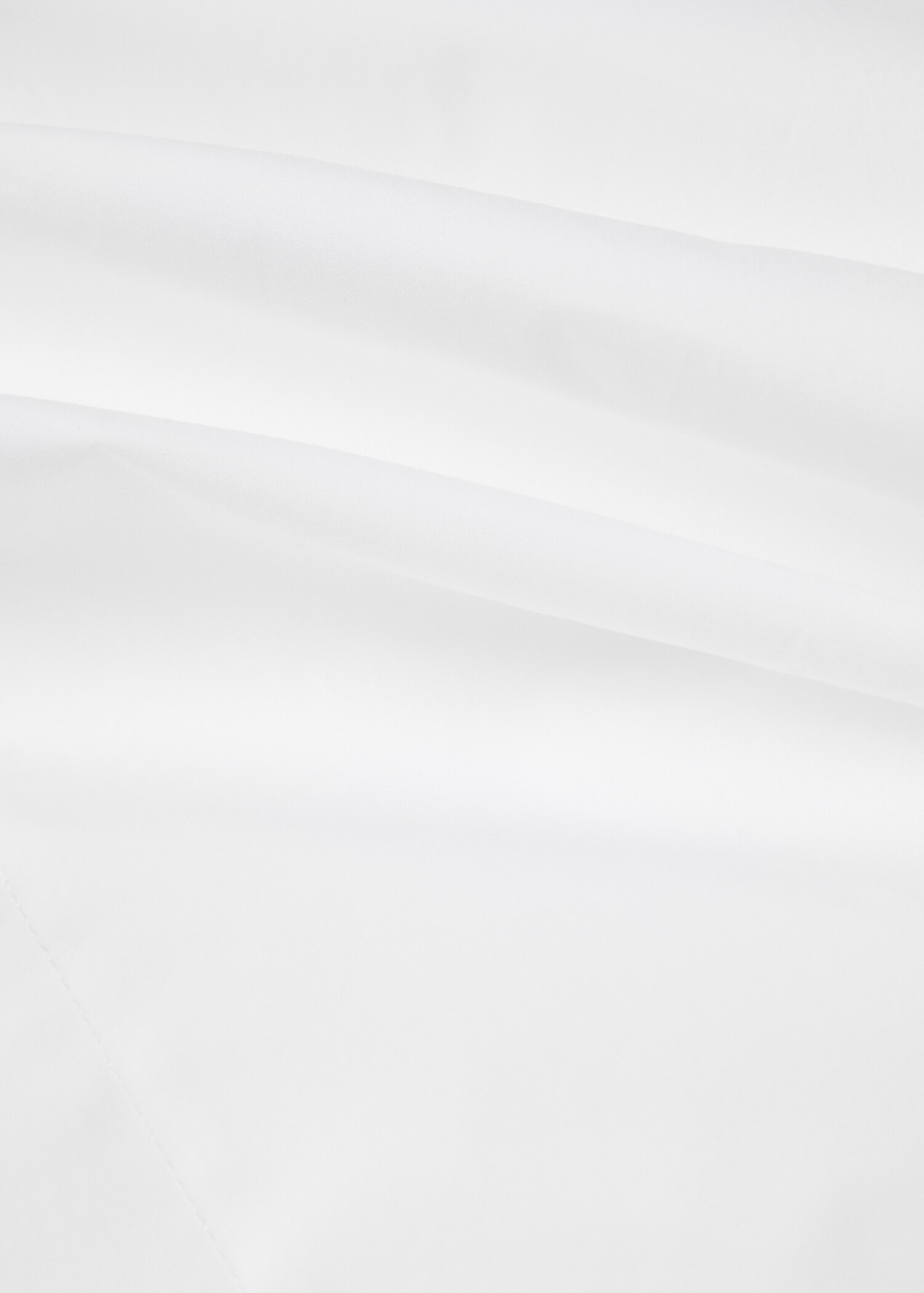 Double-embroidered flat sheet for king bed - Details of the article 2