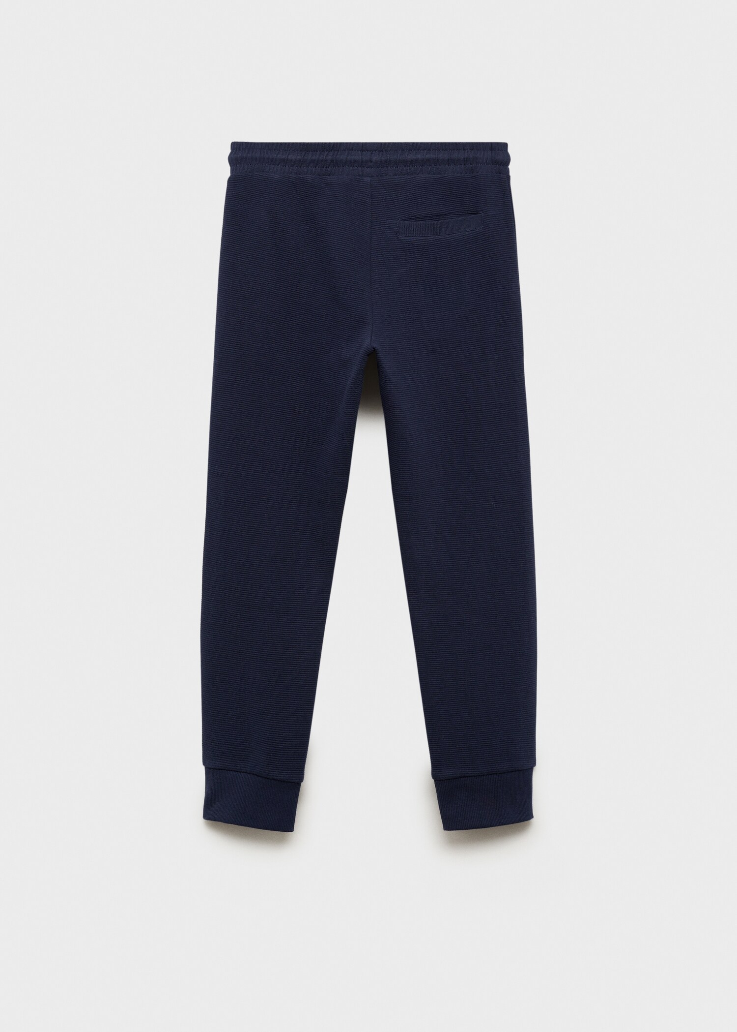 Joggers with zip pockets - Reverse of the article