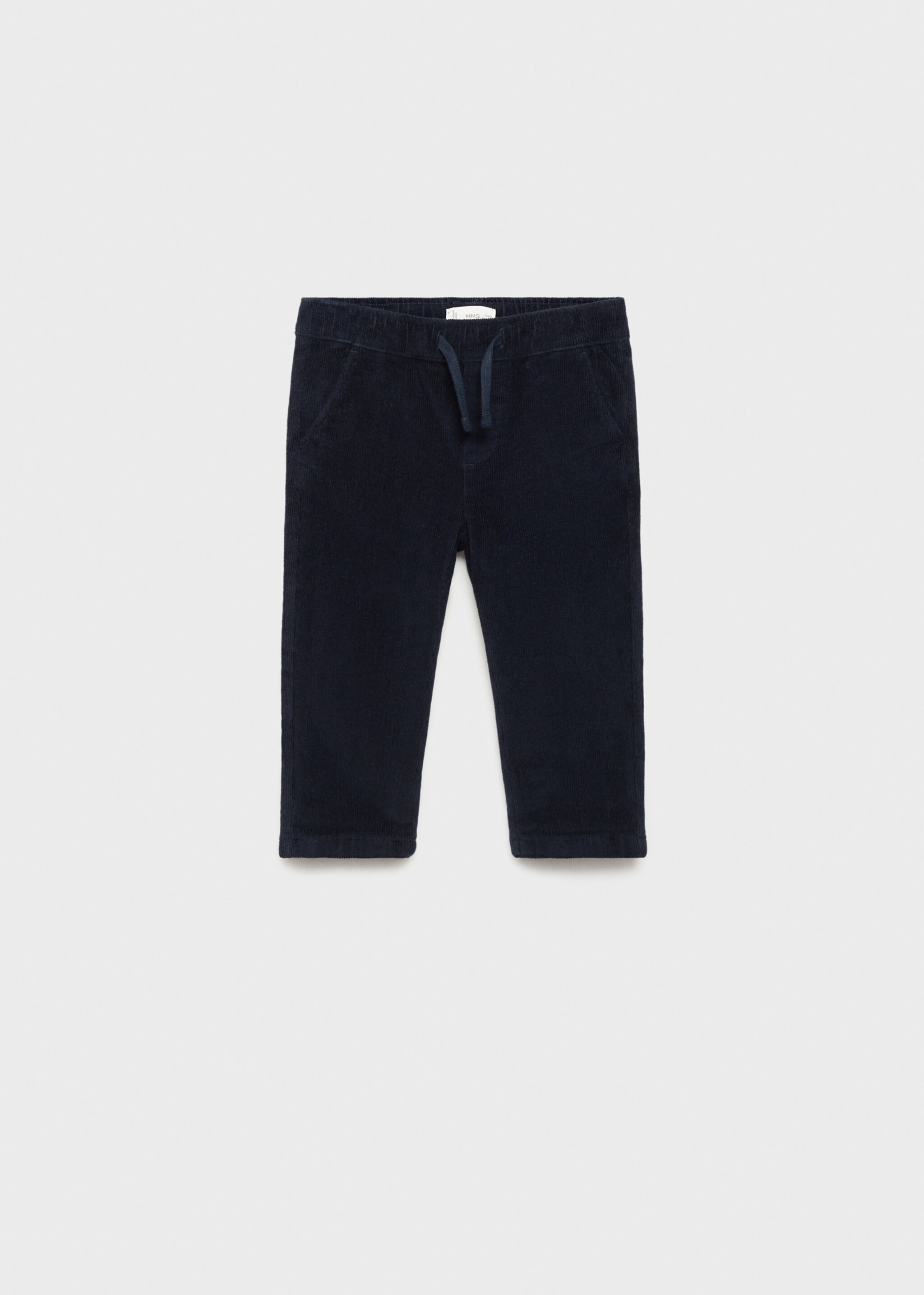 Gevoerde corduroy broek - Artikel zonder model, Donkermarine. Ref: 77057675-00.