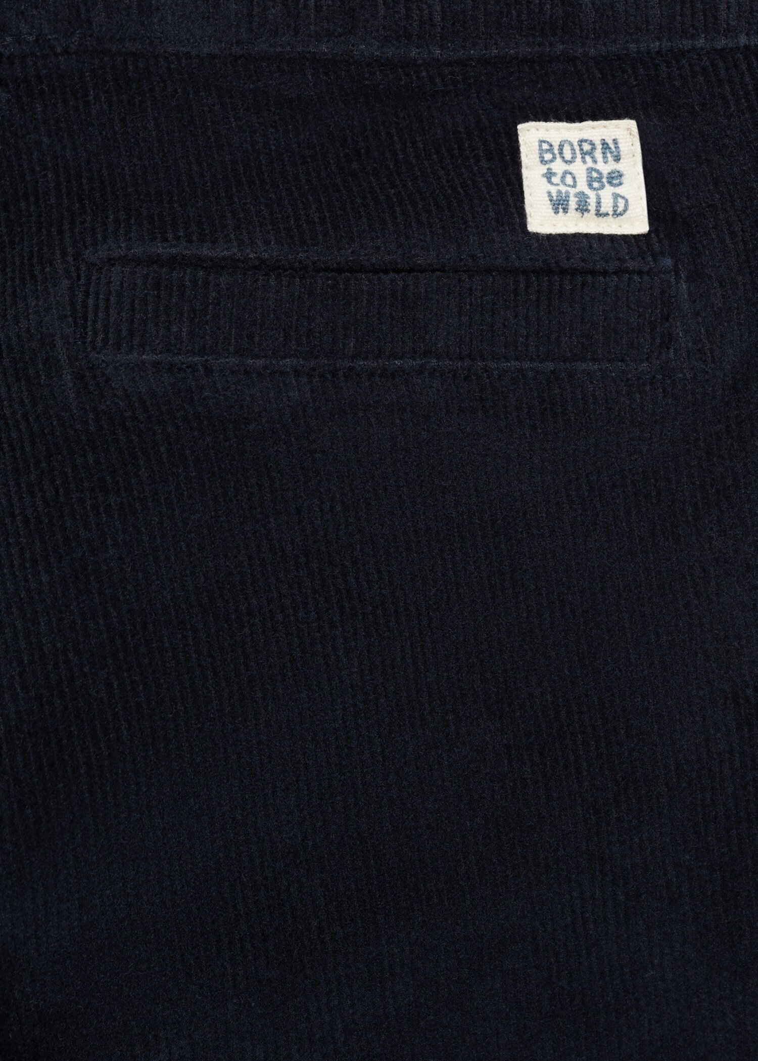 Gevoerde corduroy broek - Detail van het artikel 0