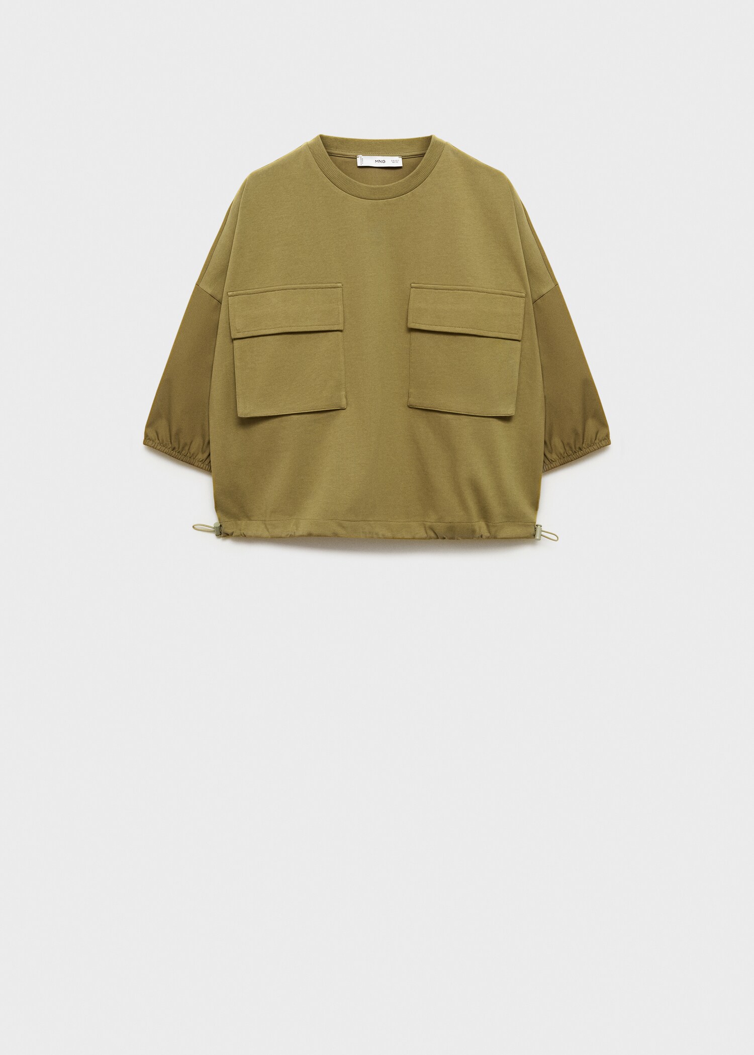 Pockets cotton T-shirt - Article without model