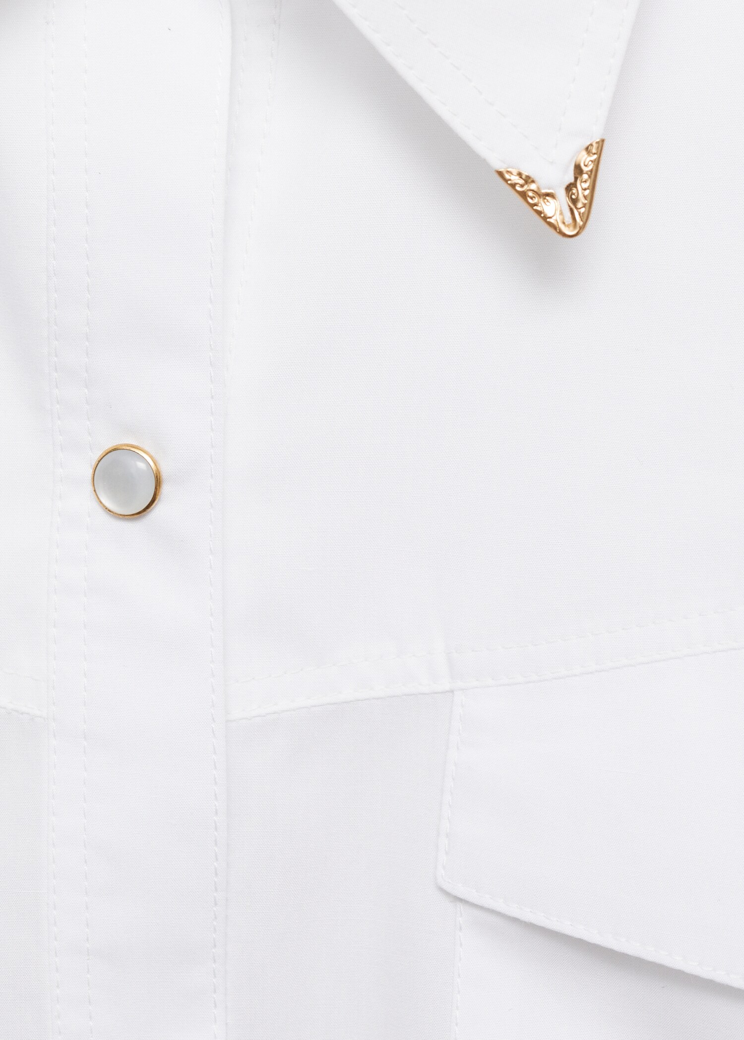 Hemd mit Metallic-Details - Detail des Artikels 8