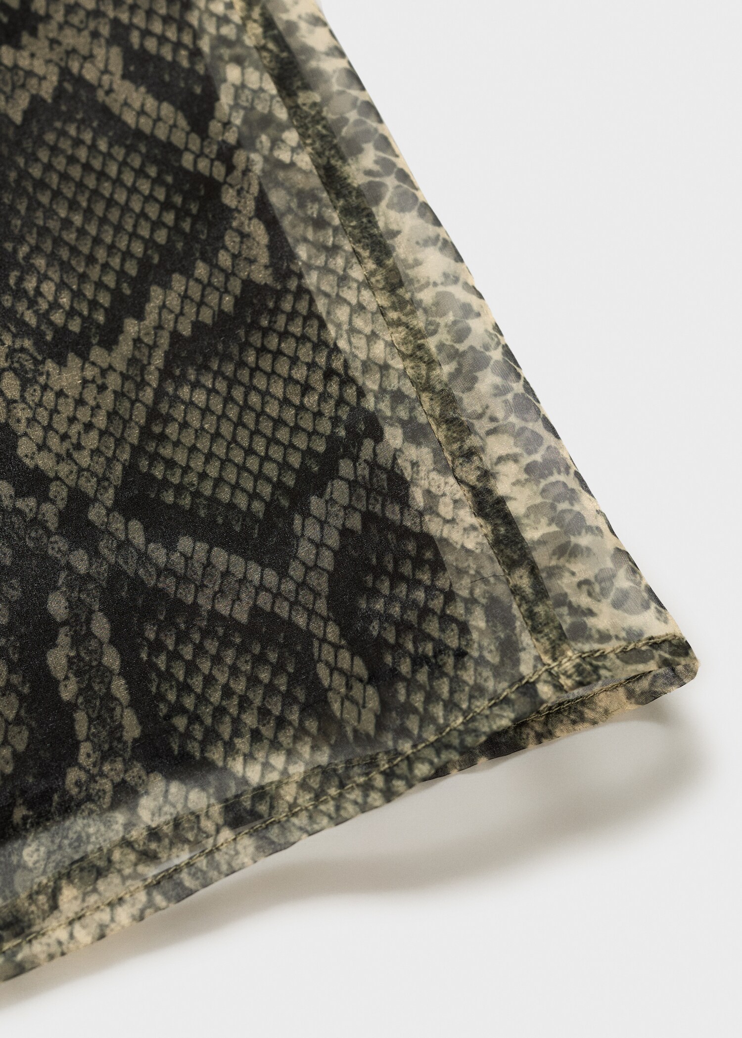 Rückenfreies Organza-Kleid - Detail des Artikels 0