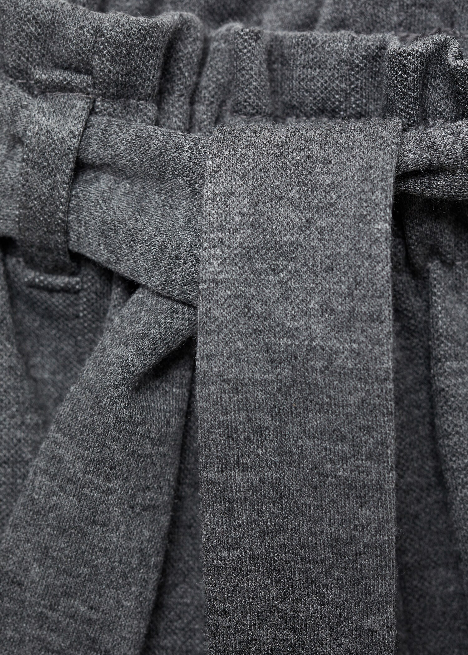Paperbag shorts with bow - Details of the article 0