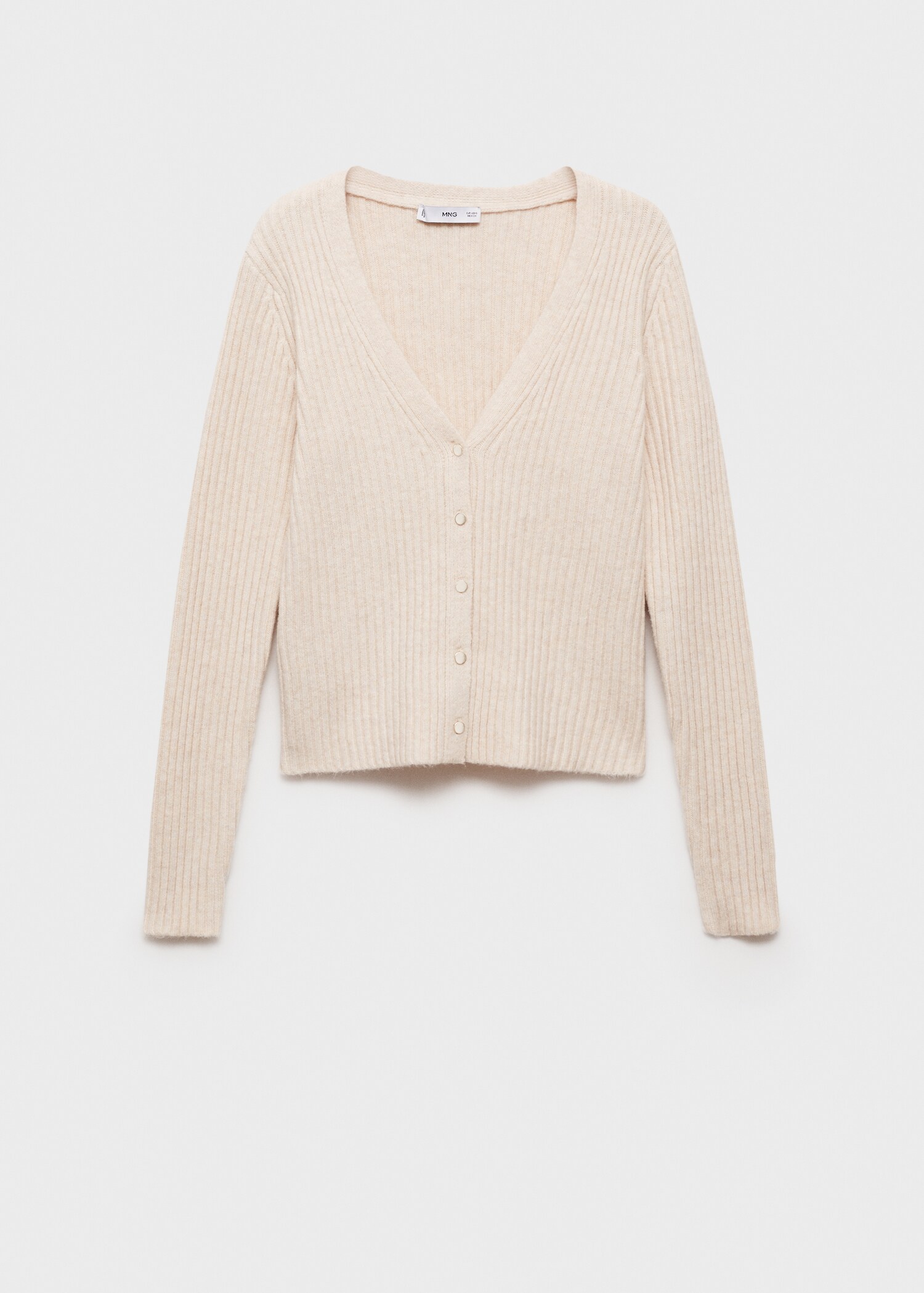 Strickcardigan mit Metallknöpfen - Artikel ohne Model