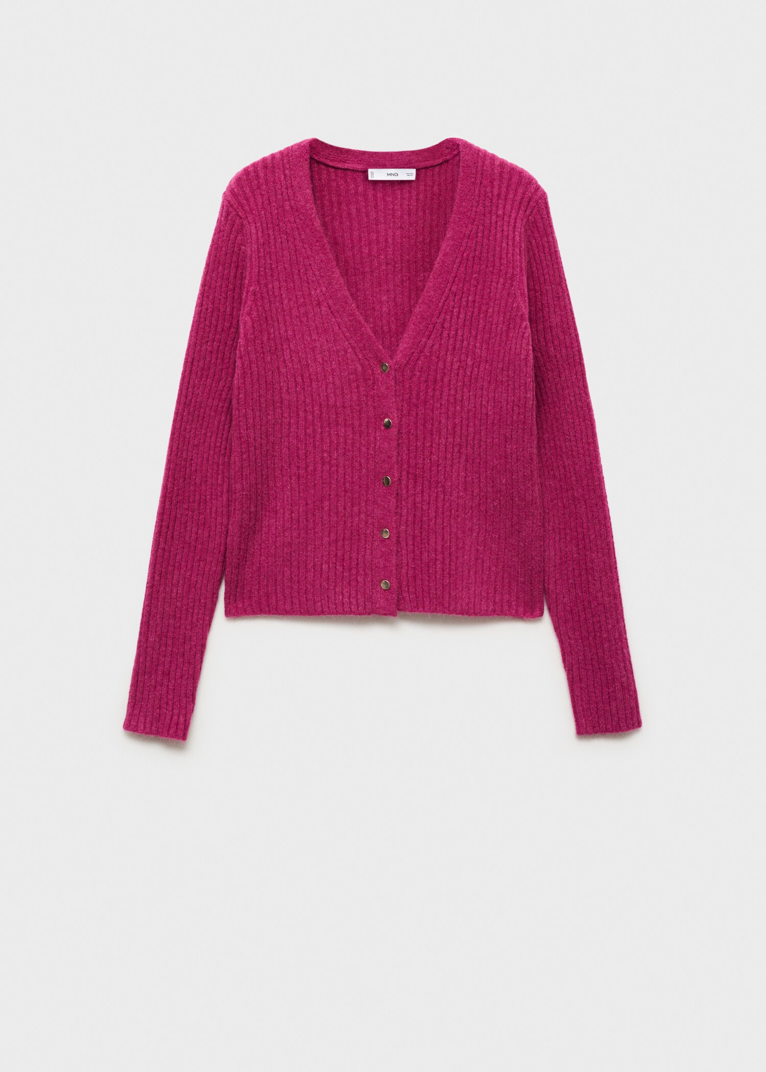 Strickcardigan mit Metallknöpfen - Artikel ohne Model