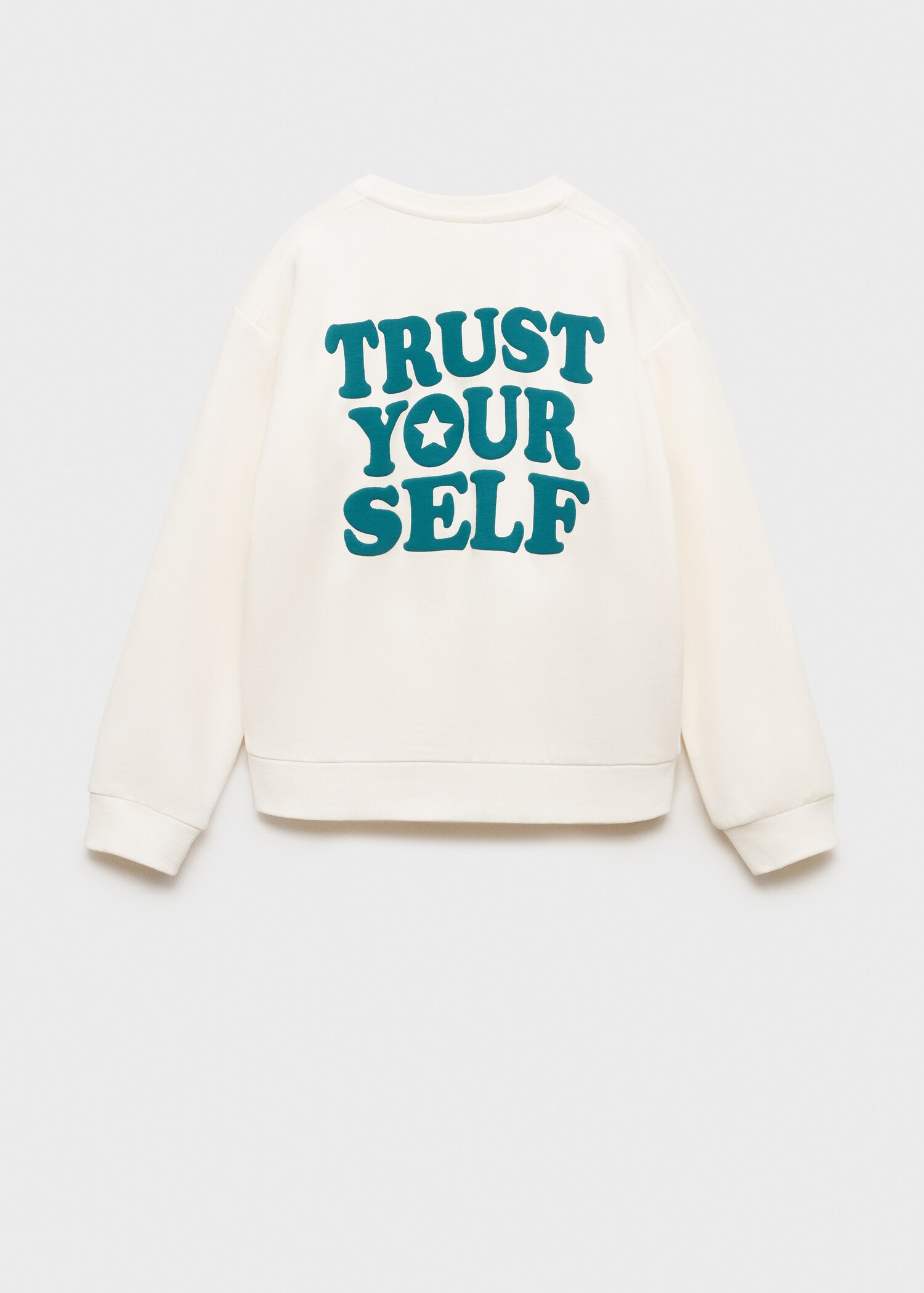 Sudadera algodón estampada - Reverso del artículo