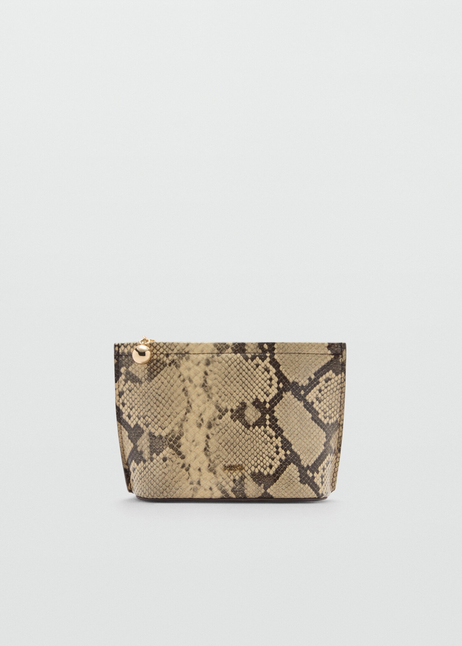 Leather-effect toiletry bag - Article without model