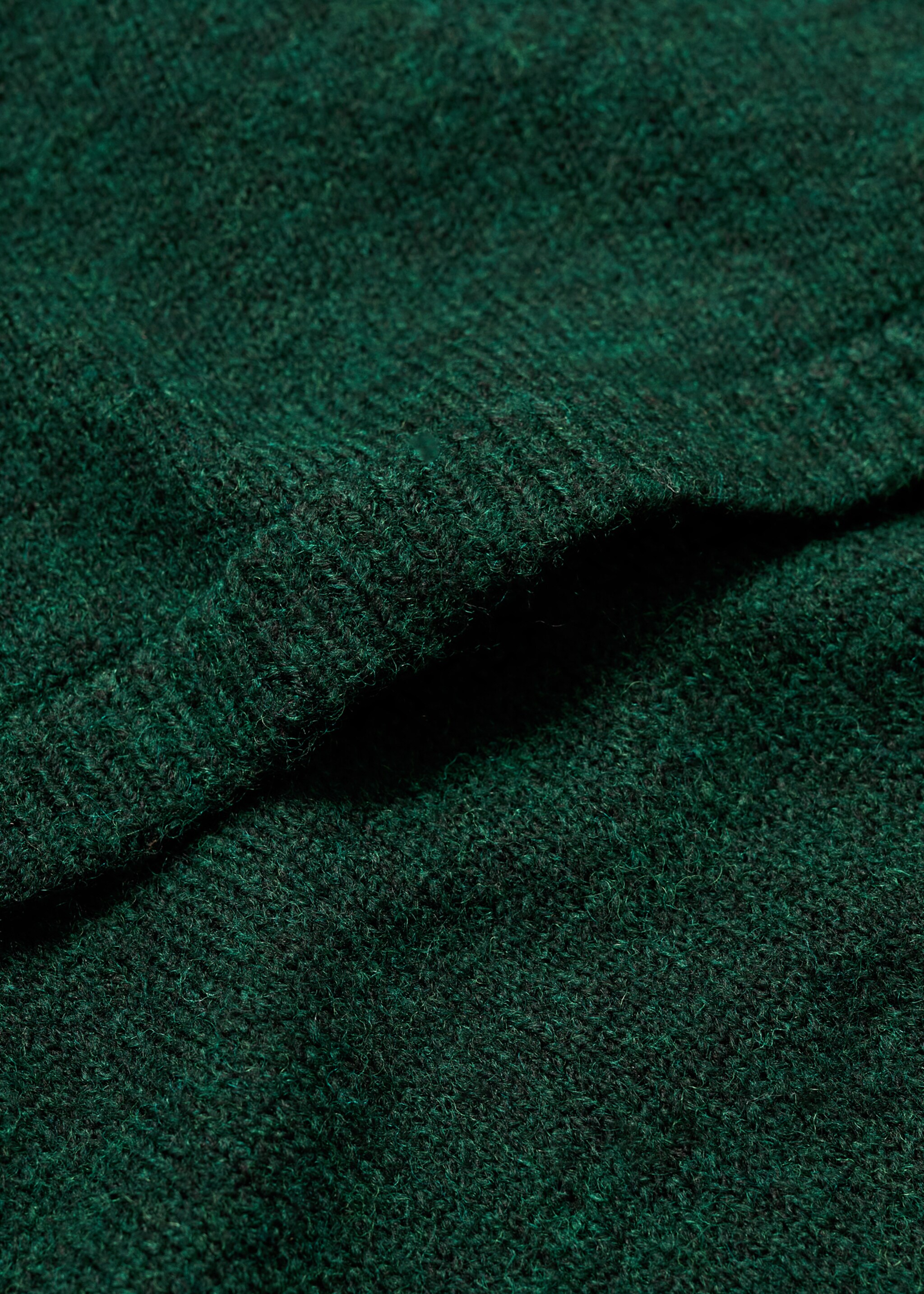 Utställd stickad kjol - Detaljer om artikeln 0, Grön. Ref: 77057701-00.