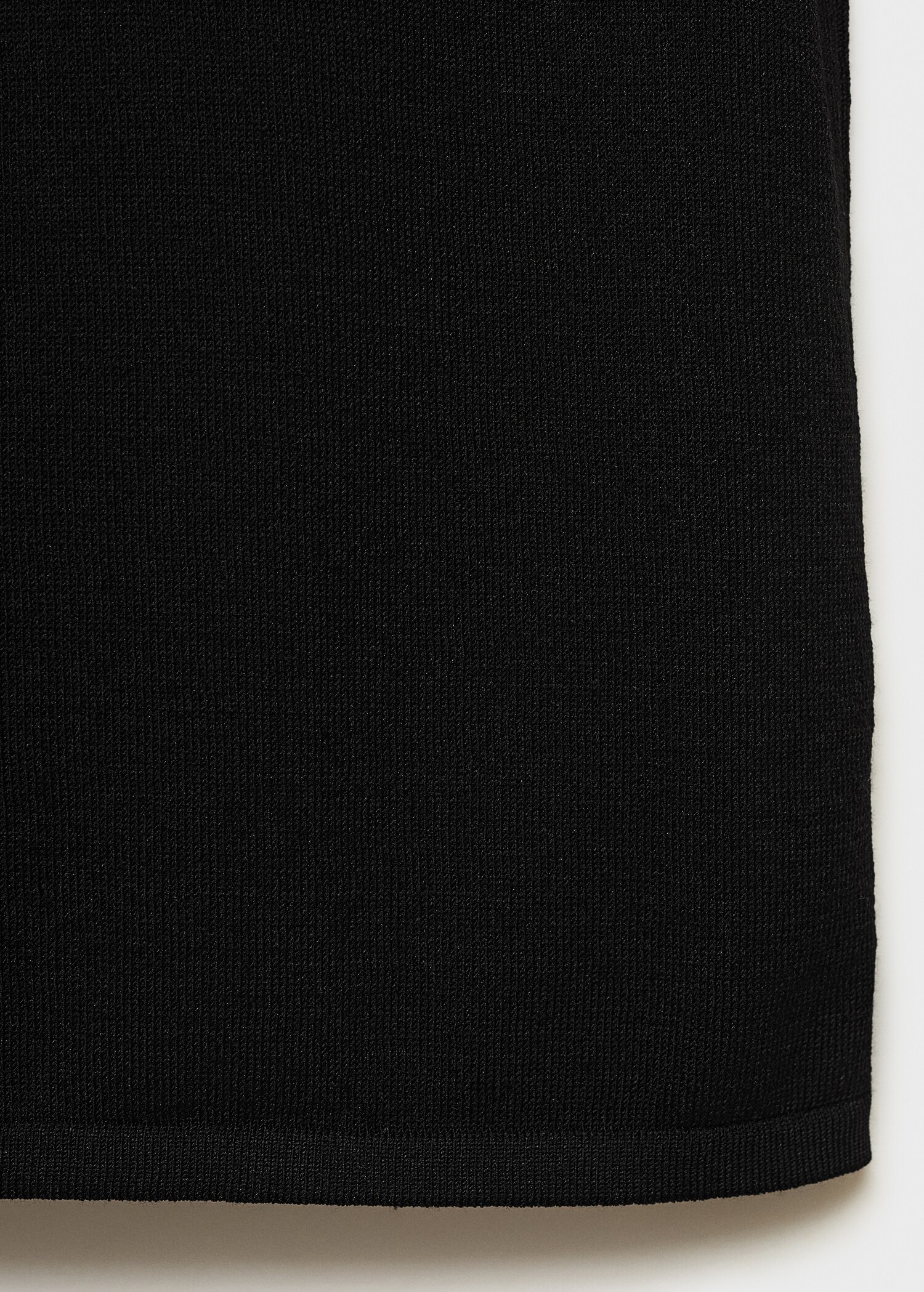 Úpletový top s ohrnutým límcem - Detail zboží 0