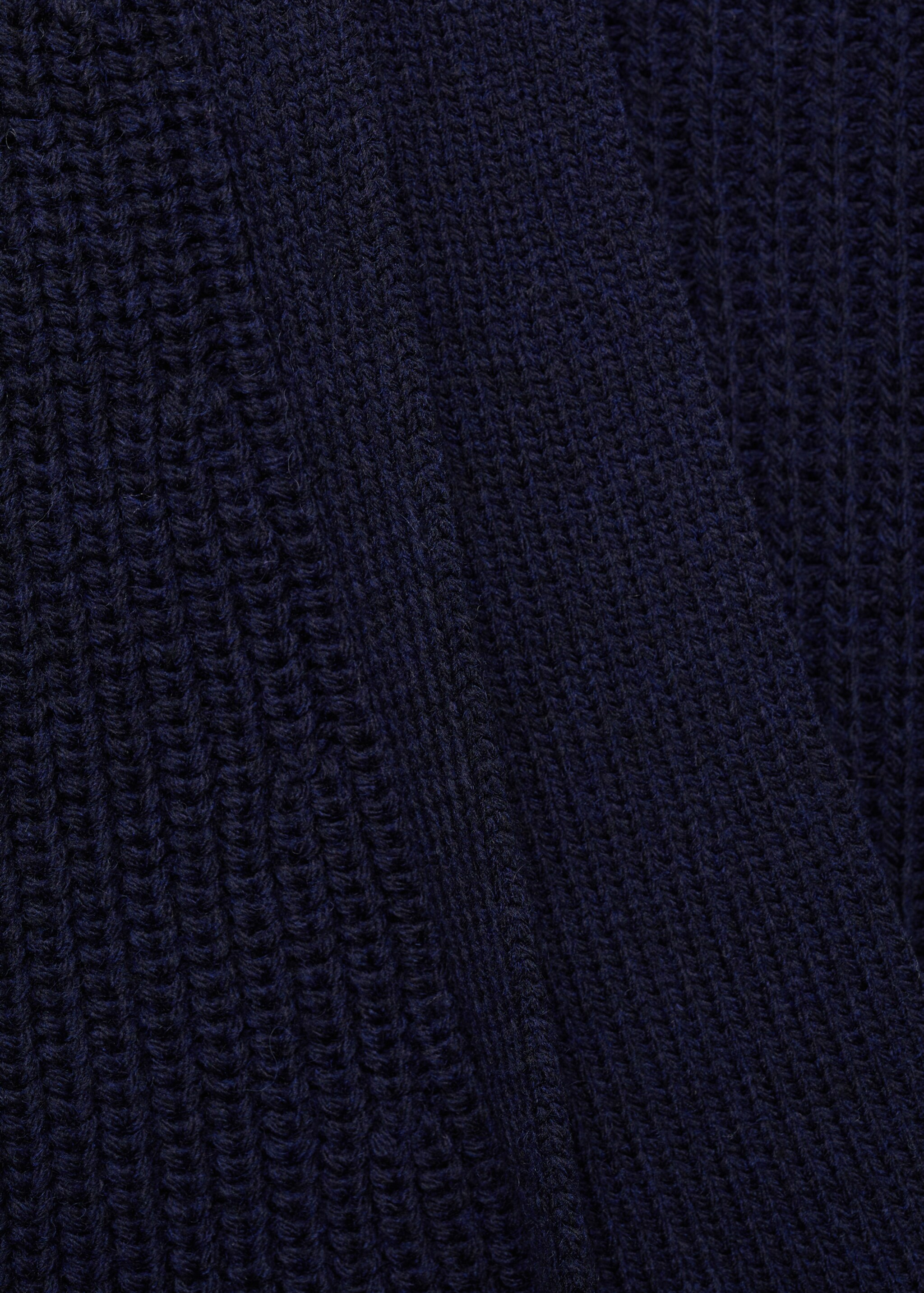 Oversized vest met knopen - Detail van het artikel 8, Donkermarine. Ref: 77057713-00.