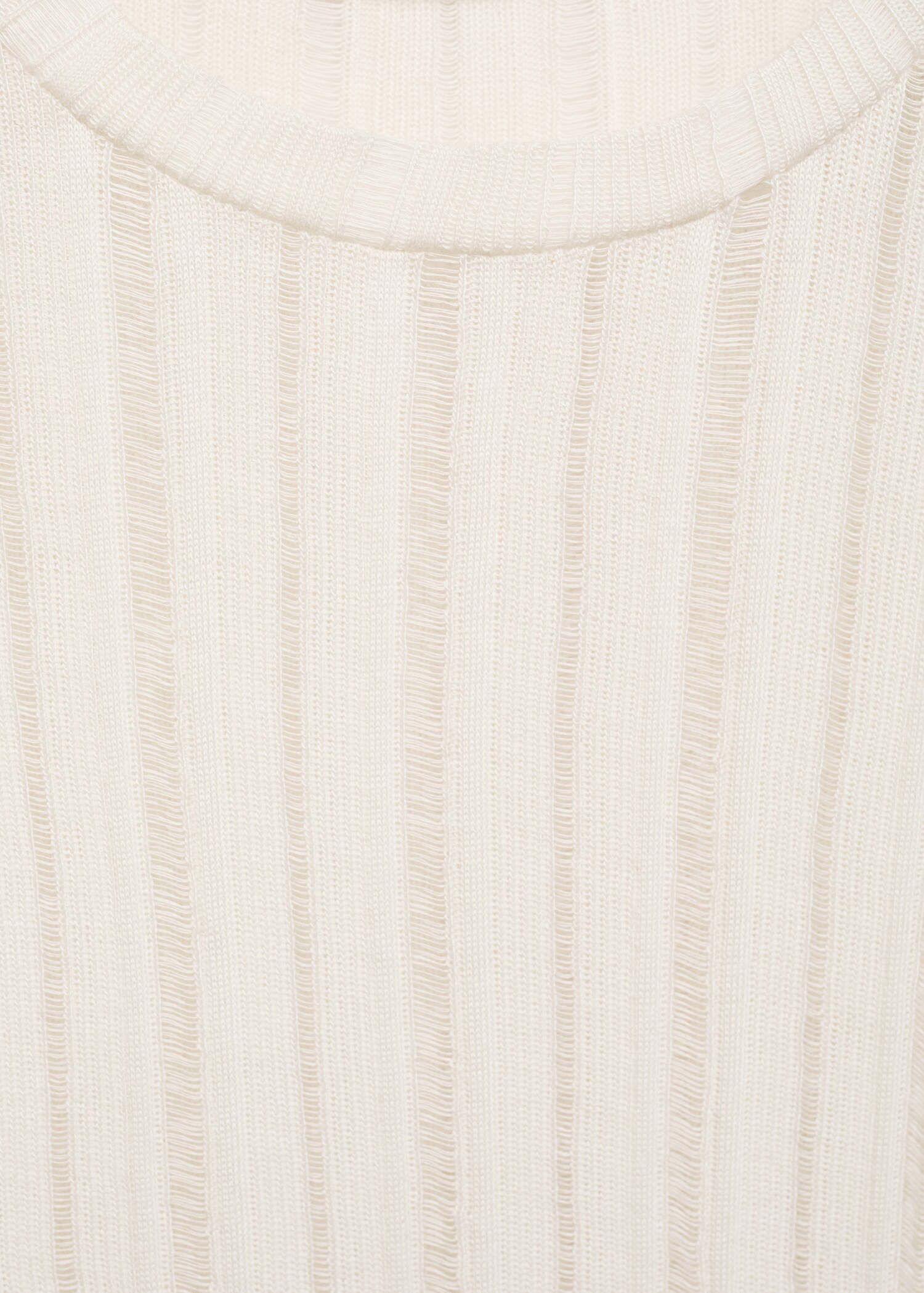 Short-sleeve knitted t-shirt - Details of the article 8