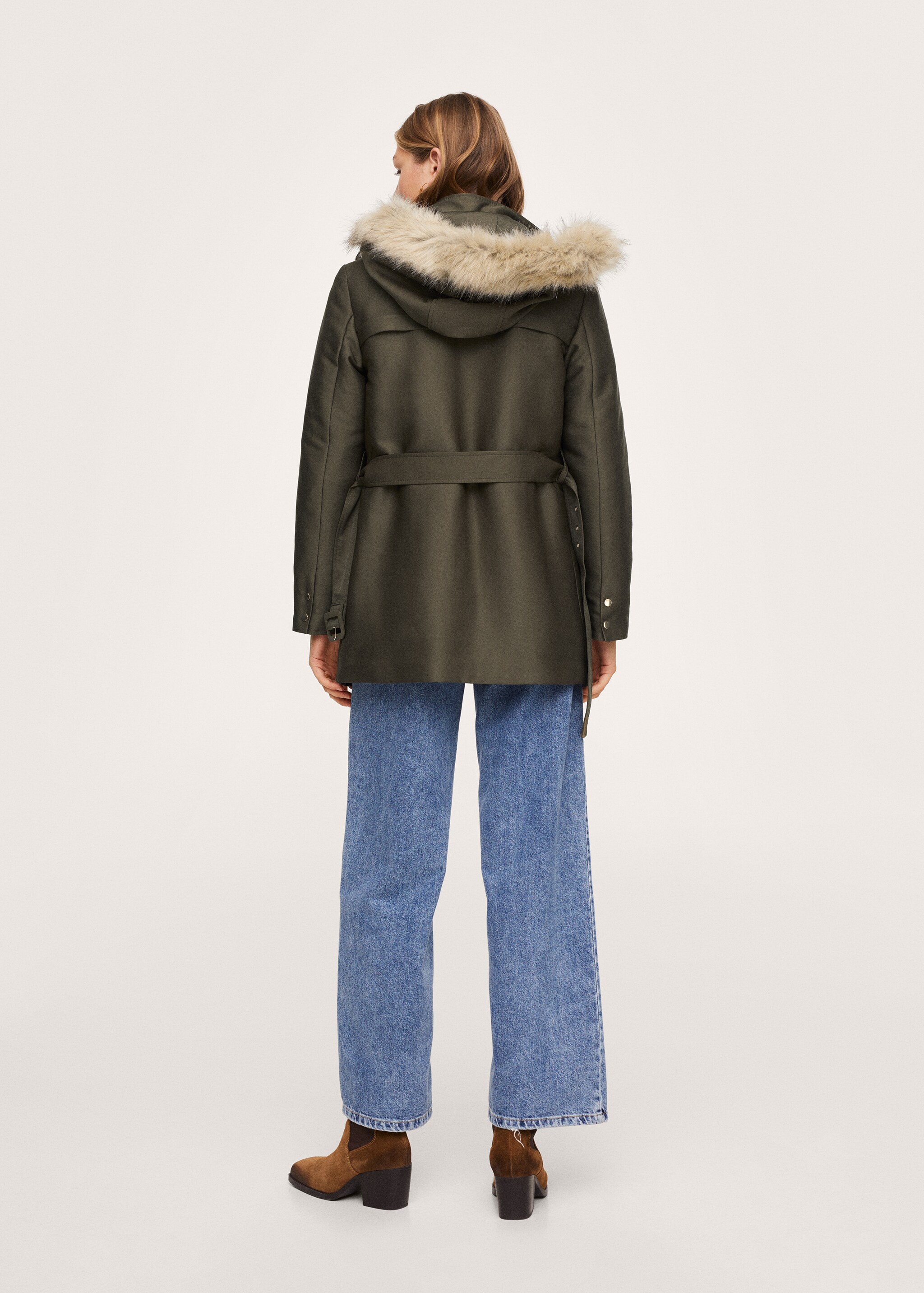Parka interior borreguito - Reverso del artículo