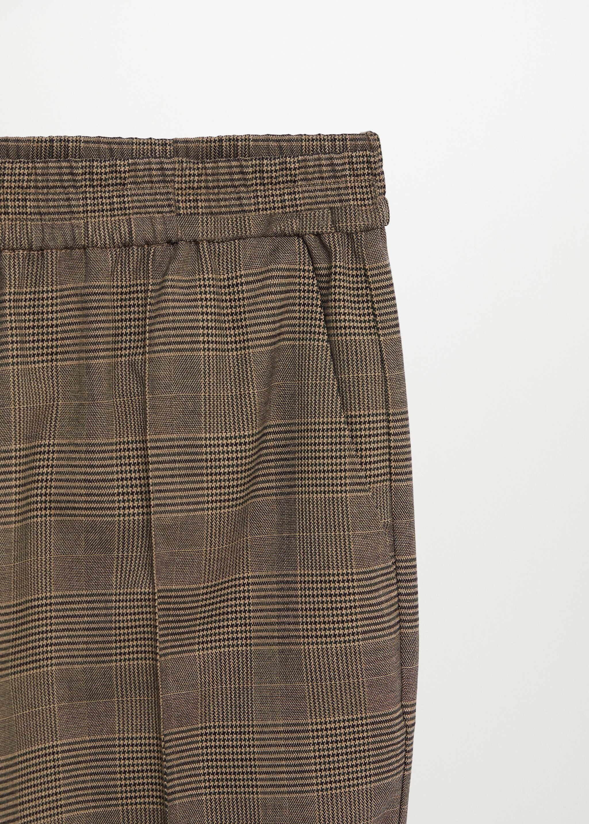 Check suit trousers - Details of the article 8
