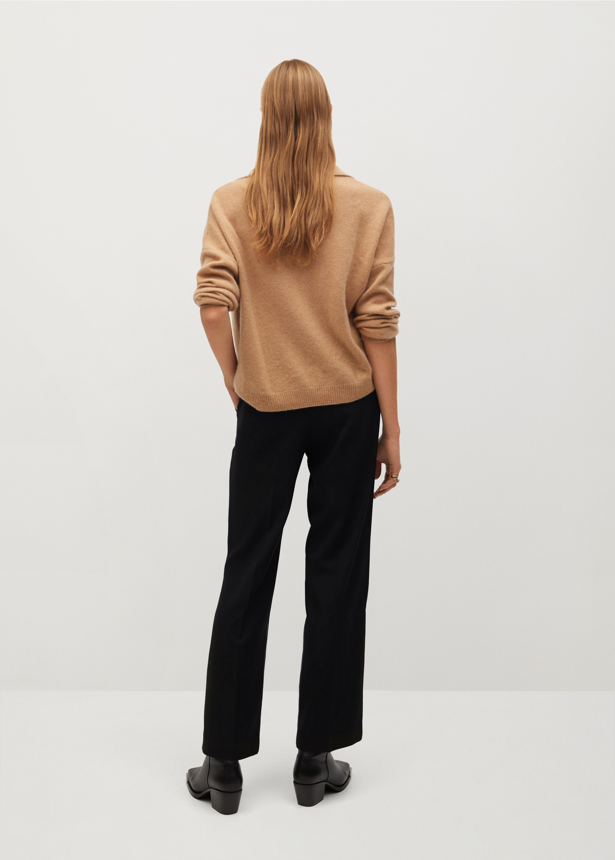 Check suit trousers - Reverse of the article