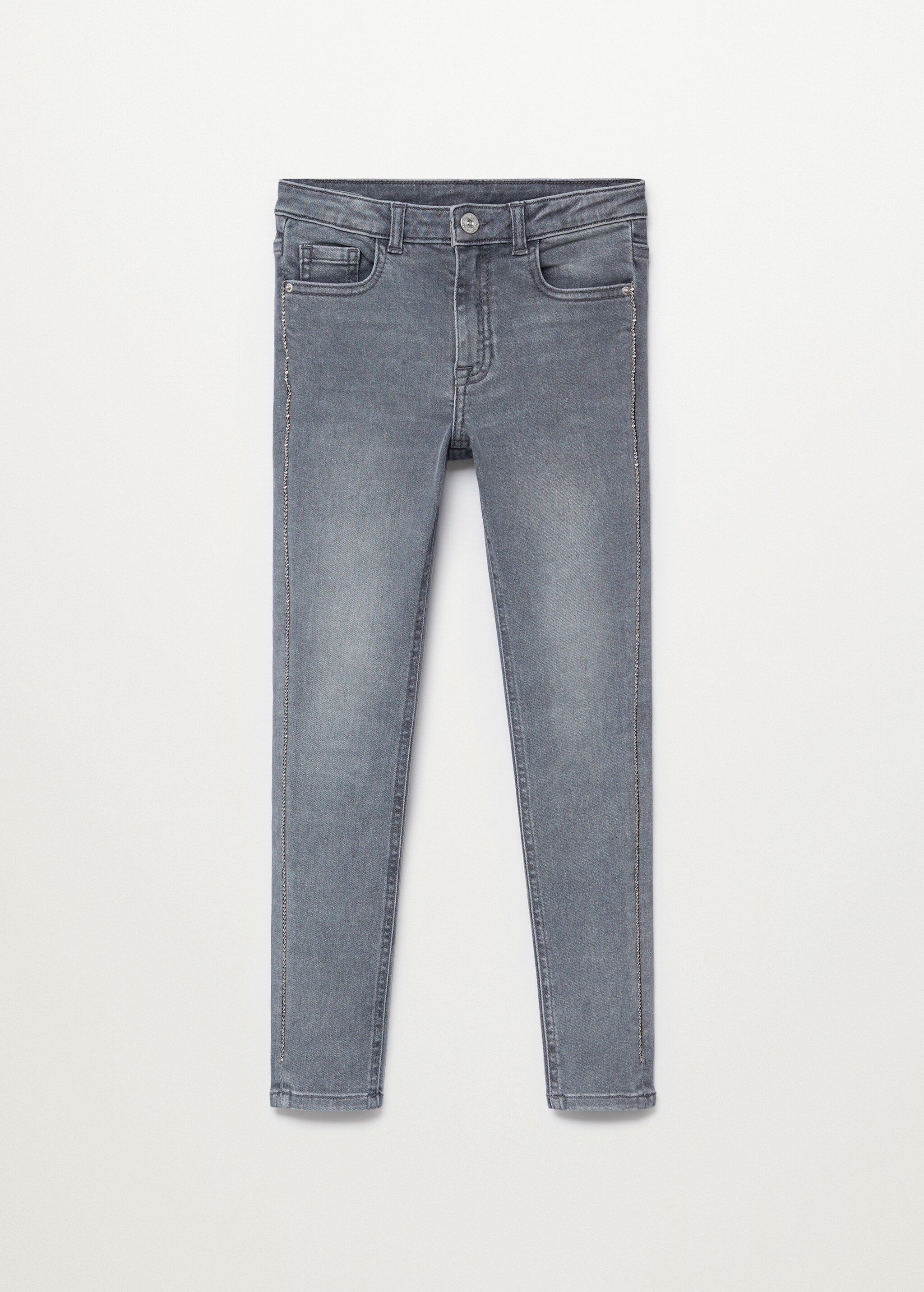 Džíny skinny s postranními pruhy - Zboží bez modelu