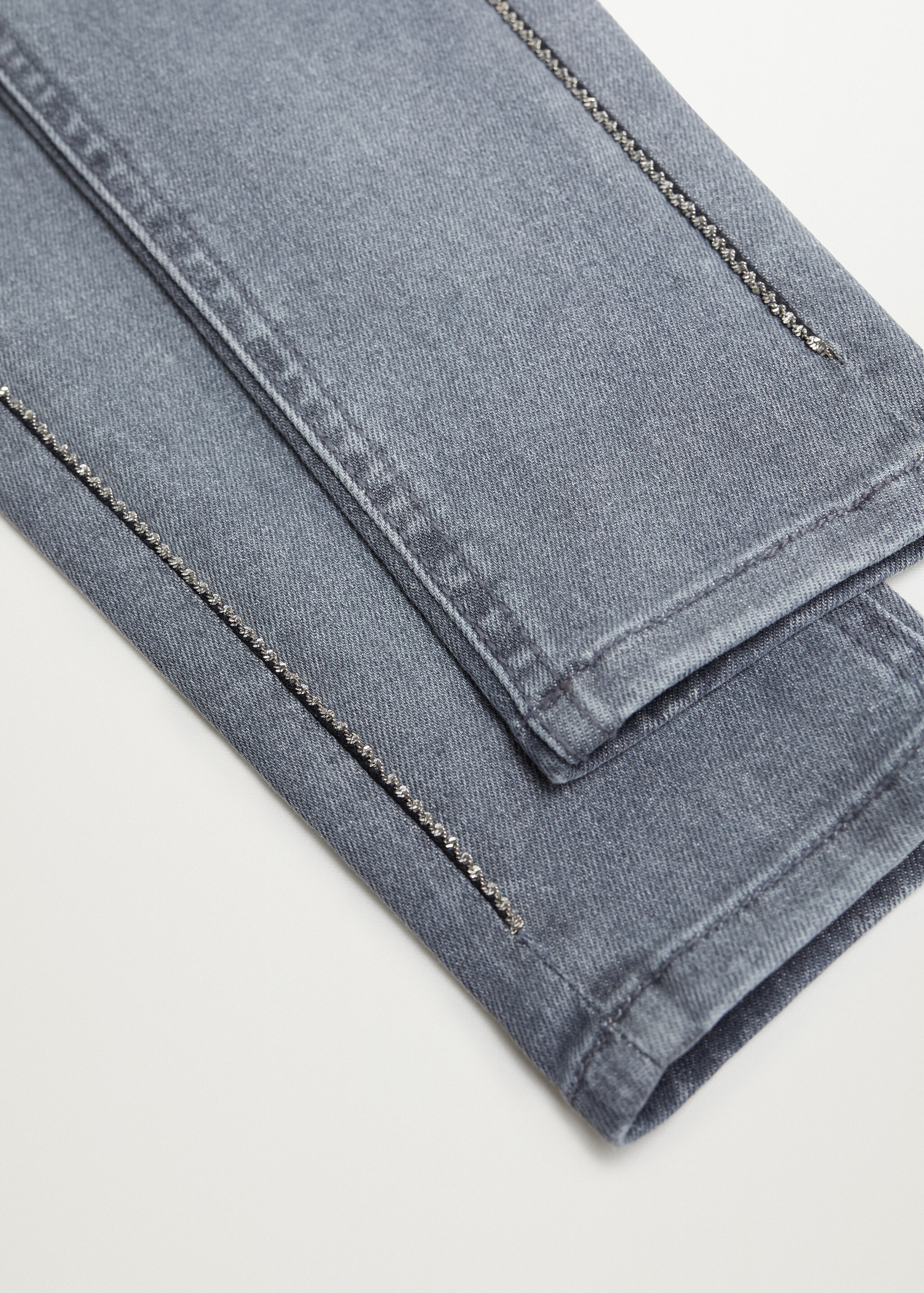 Džíny skinny s postranními pruhy - Detail zboží 8