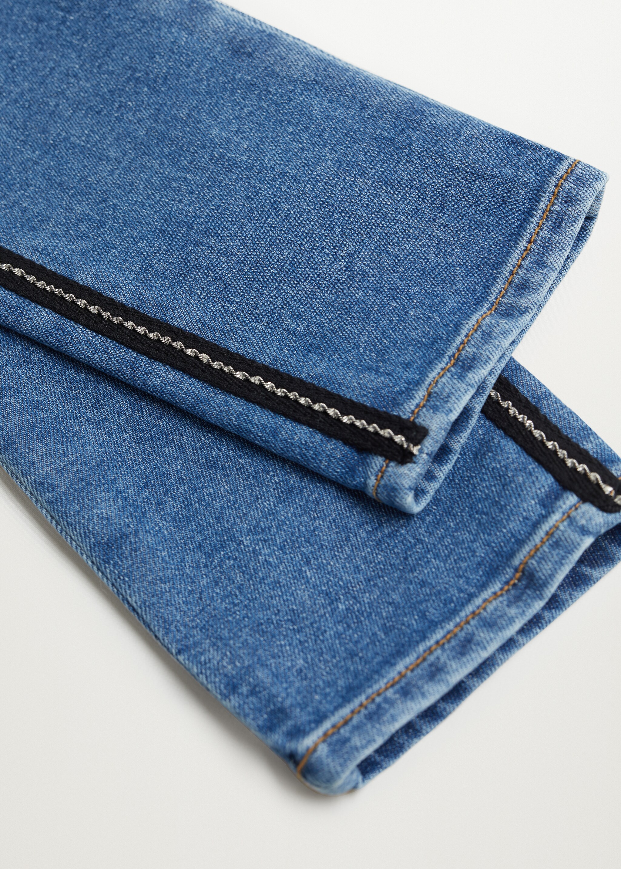 Džíny skinny s postranními pruhy - Detail zboží 8