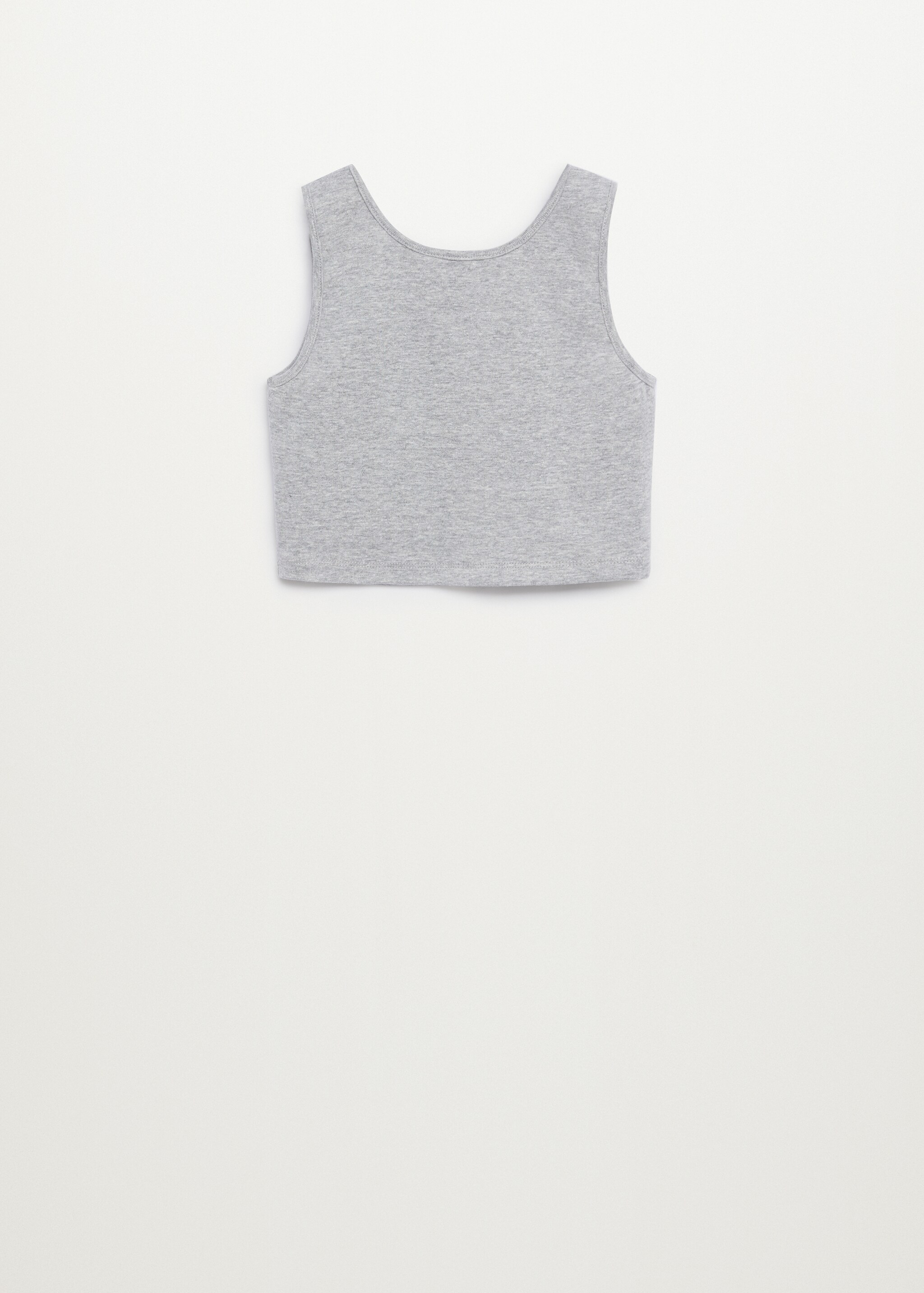 Crop-Top aus Bio-Baumwolle - Rückseite des Artikels