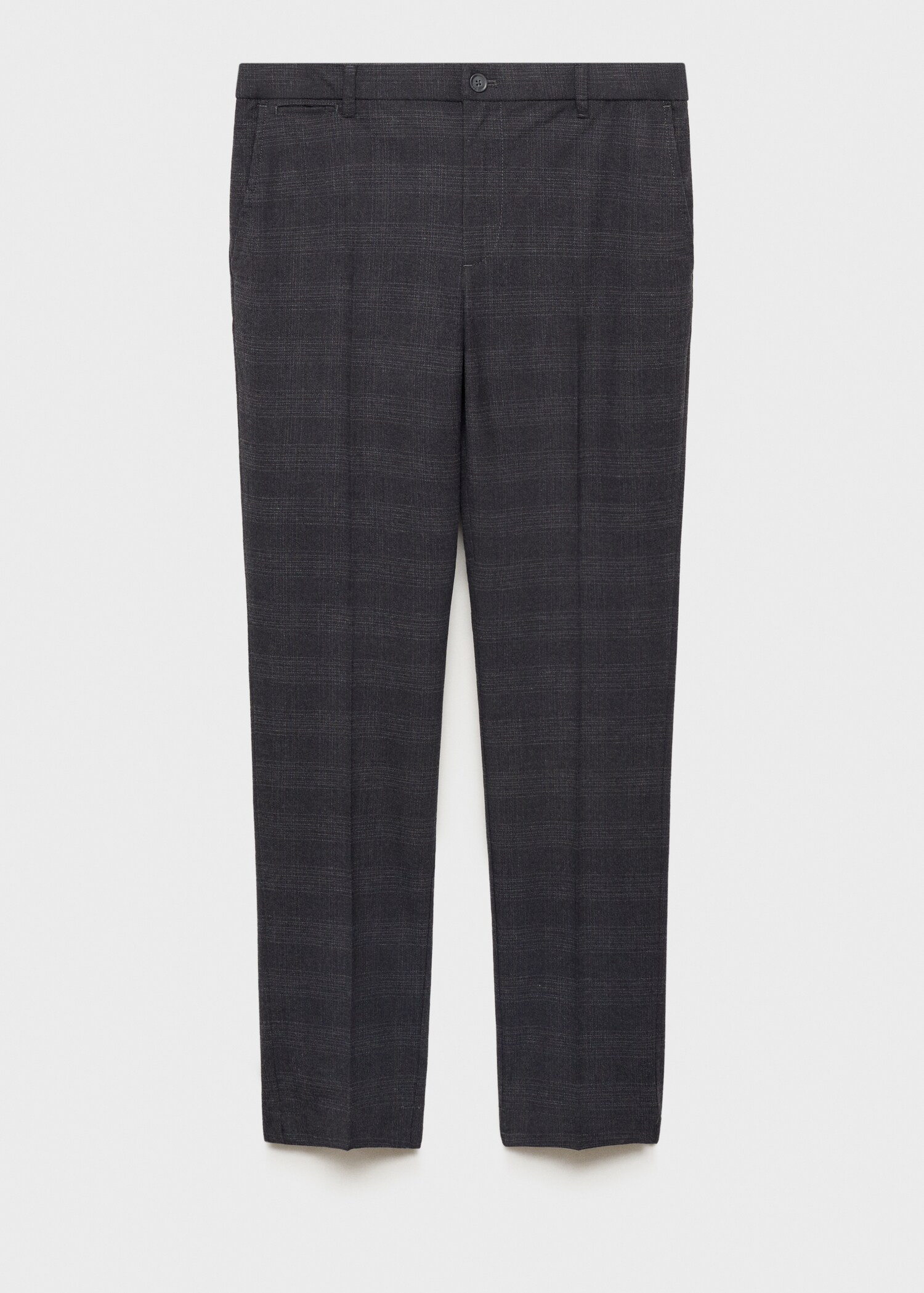 Slim Fit-Baumwollhose mit Schottenkaro - Artikel ohne Model