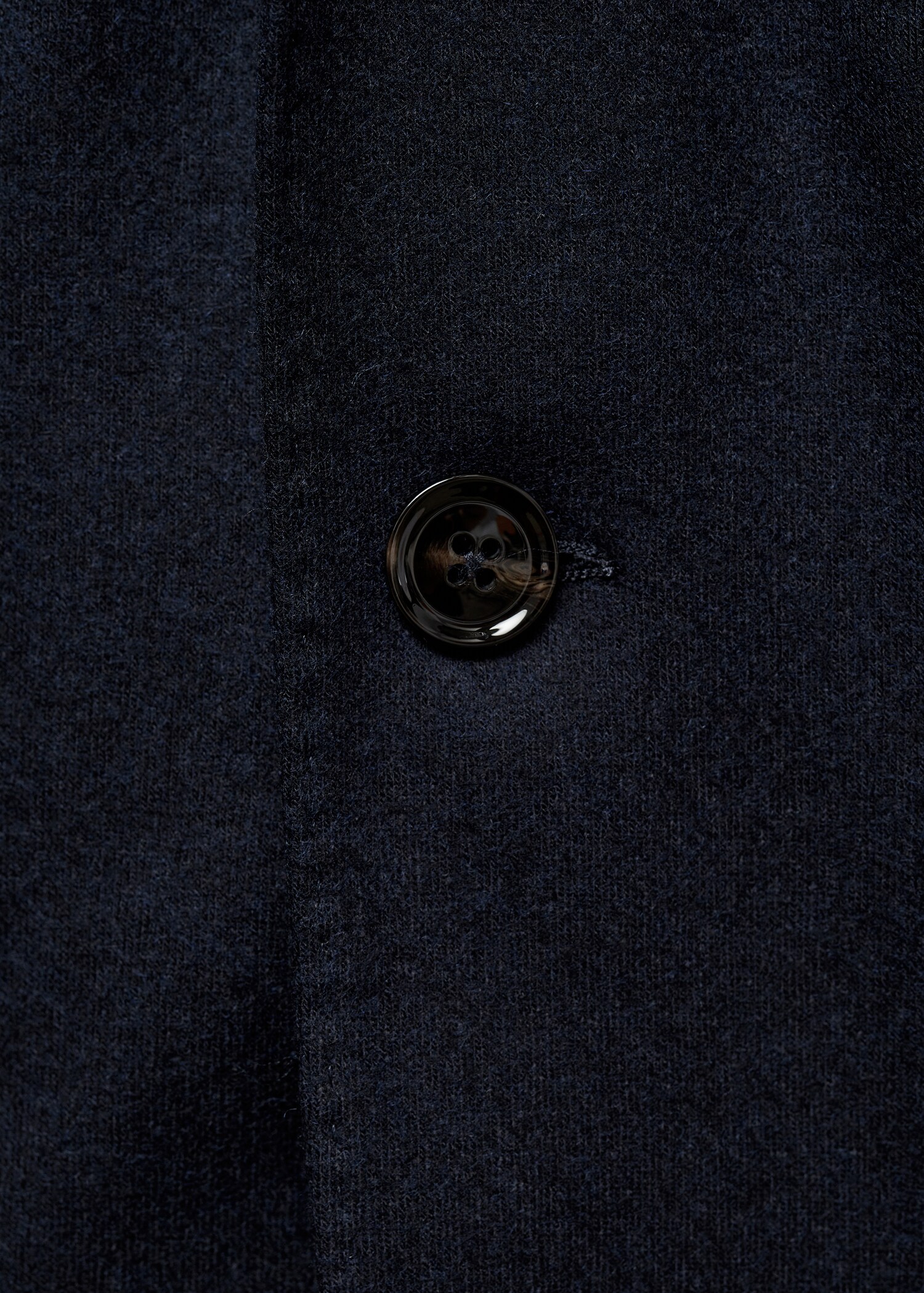 Virgin wool flannel tailored jacket - Details of the article 8