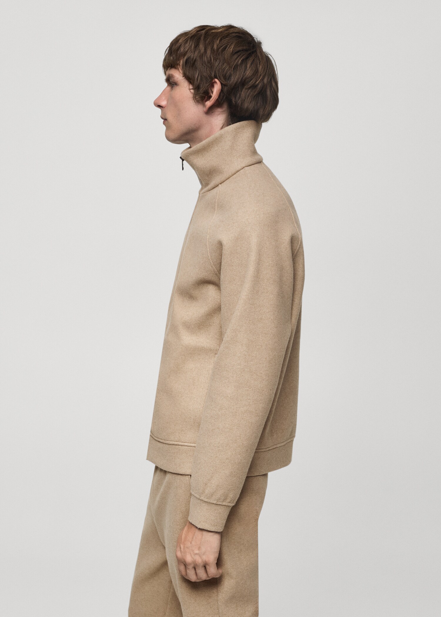 Regular-fit jacket with zip - Details of the article 2
