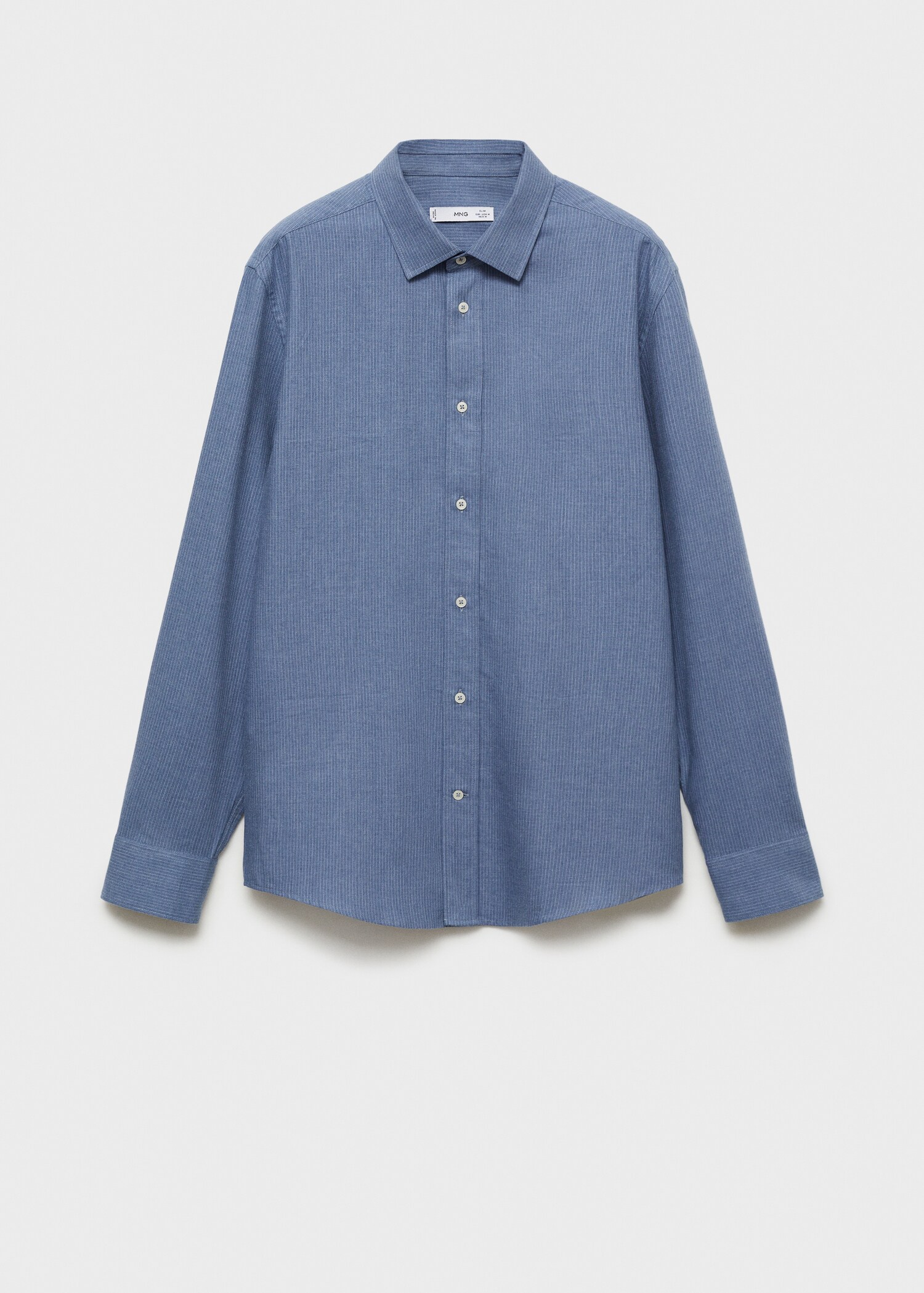 Camisa 100% algodón franela mil rayas - Artículo sin modelo