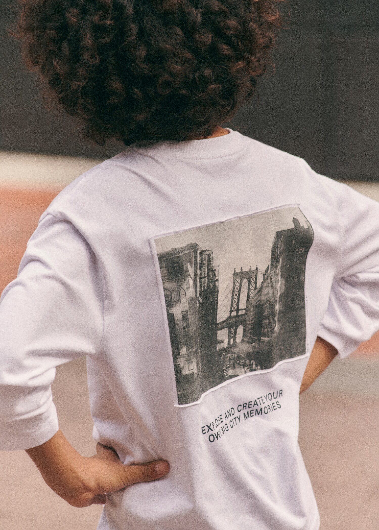 Printed long sleeve t-shirt - Details of the article 5
