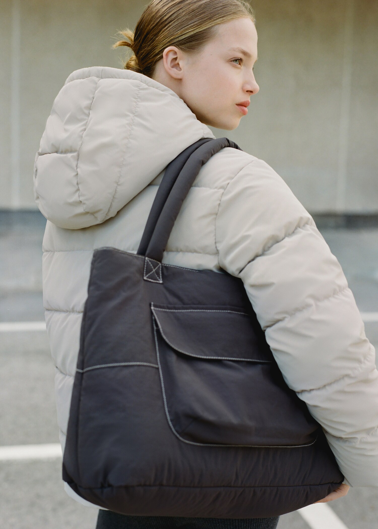 Gesteppte Shopper-Bag - Detail des Artikels 5