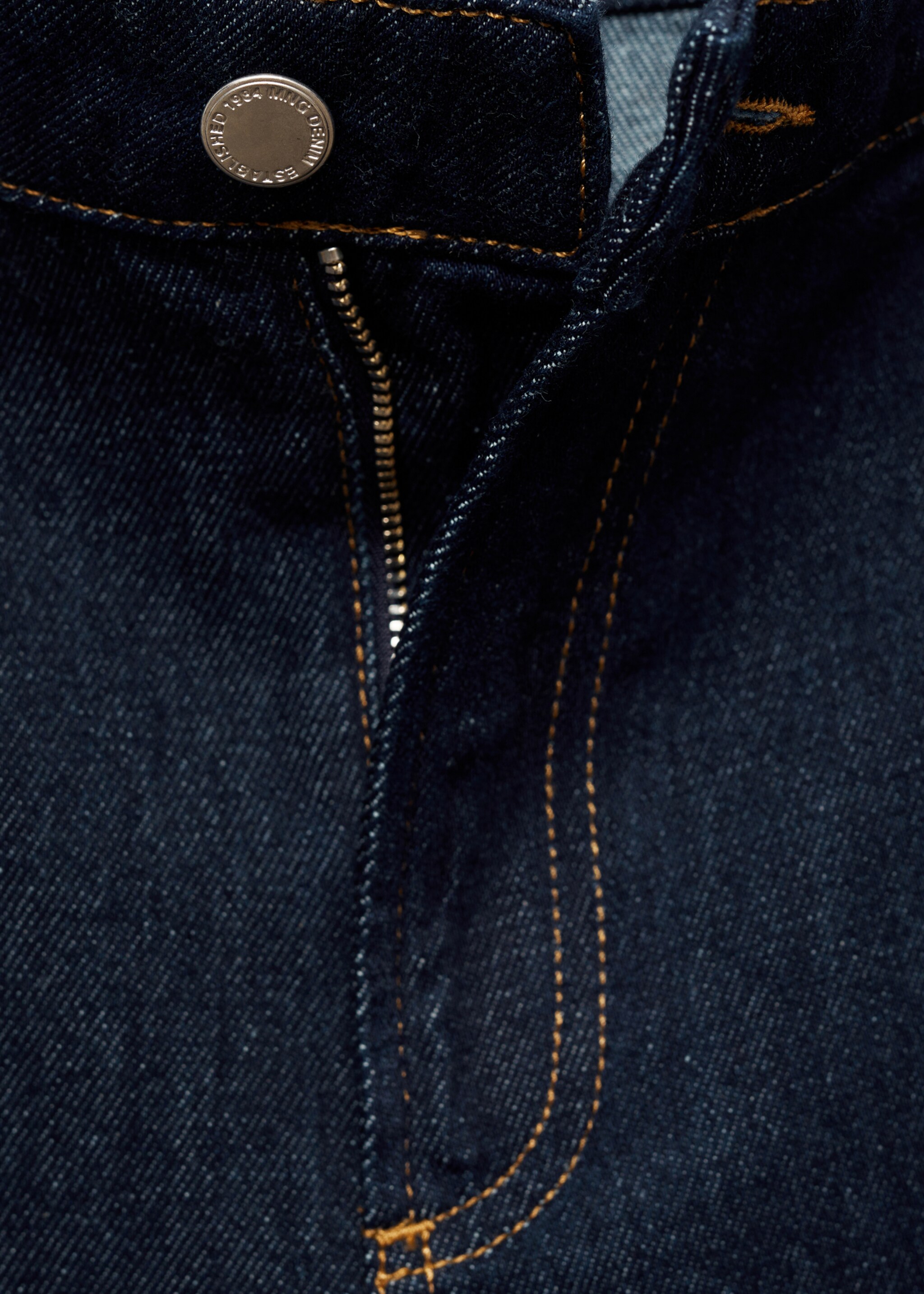 Jean wideleg rinse wash - Détail de l'article 0, Bleu. Ref: 77058285-00.