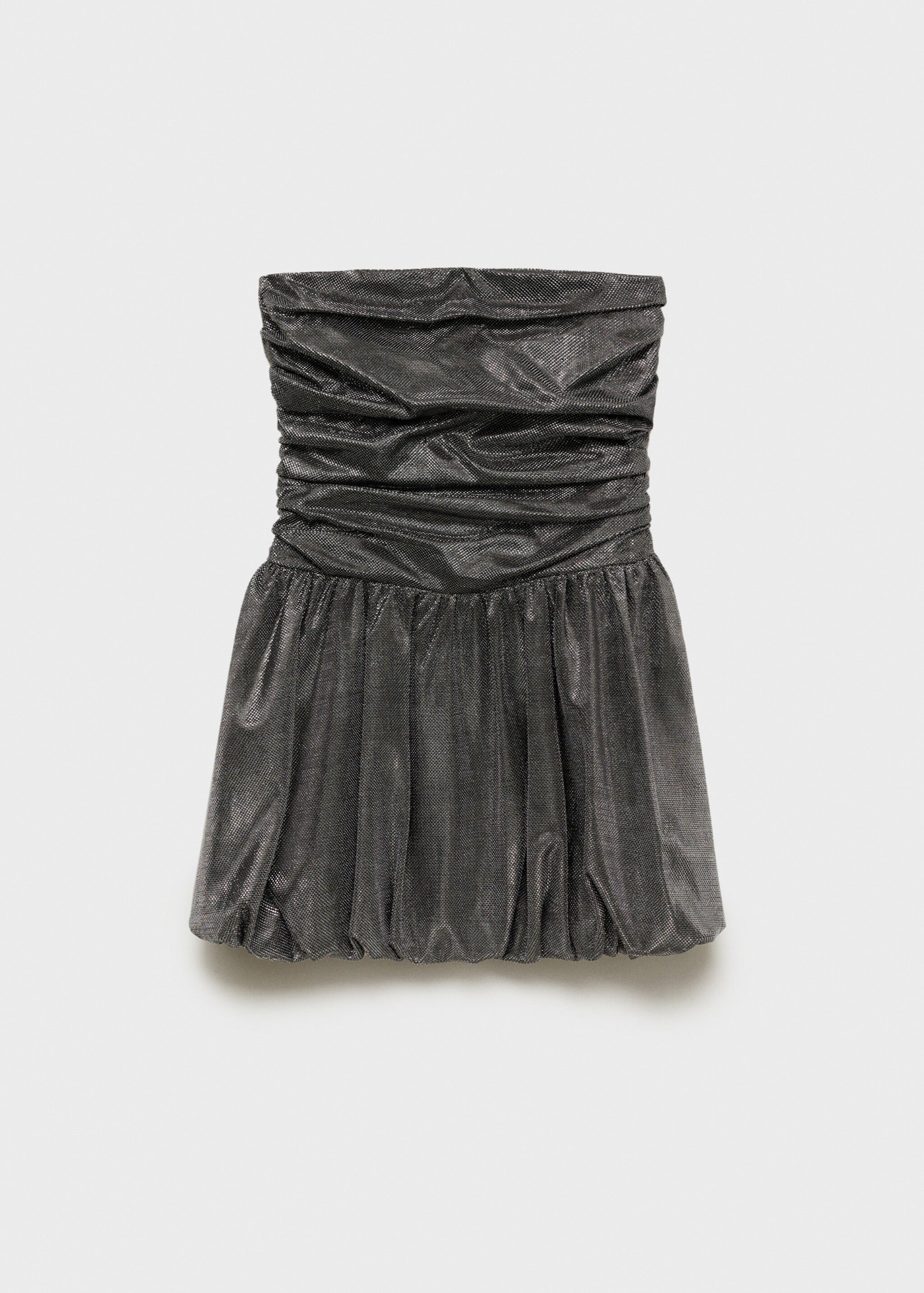Vestido caicai com saia globo - Artigo sem modelo, Prata. Ref: 77059055-00.