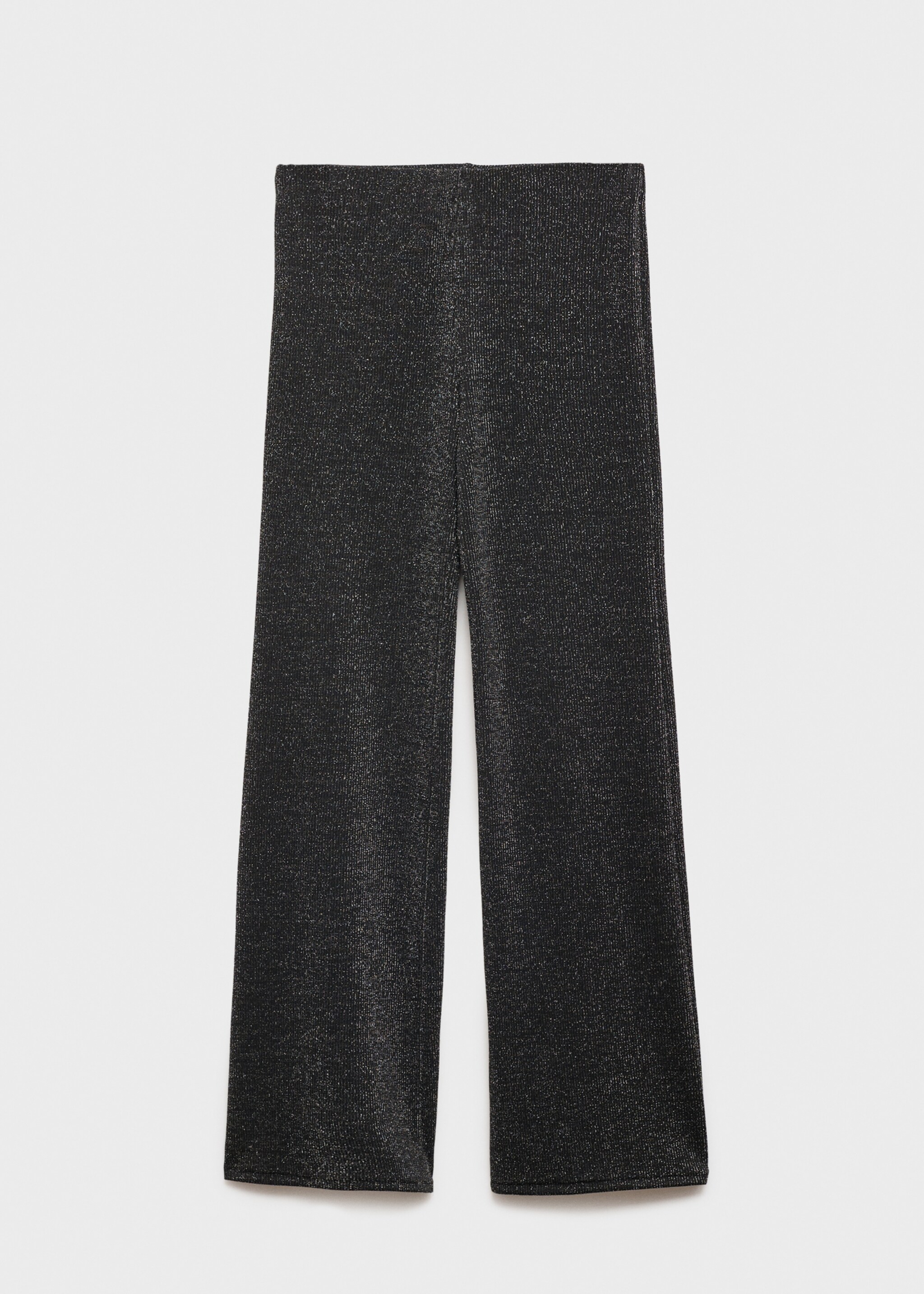 Pantalons acampanats punt lúrex - Article sense model, Gris. Ref: 77059061-00.
