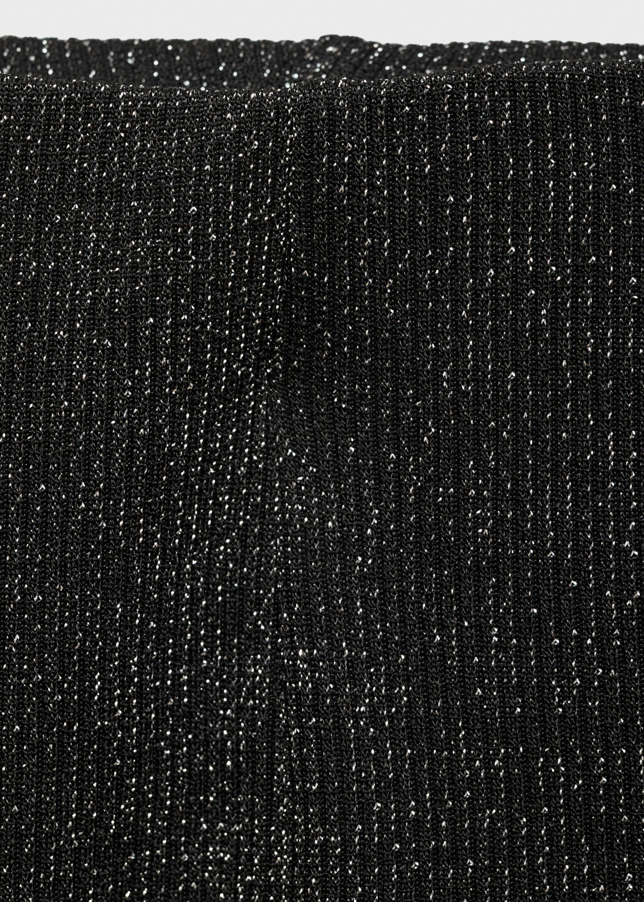 Pantalons acampanats punt lúrex - Detall de l'article 8, Gris. Ref: 77059061-00.